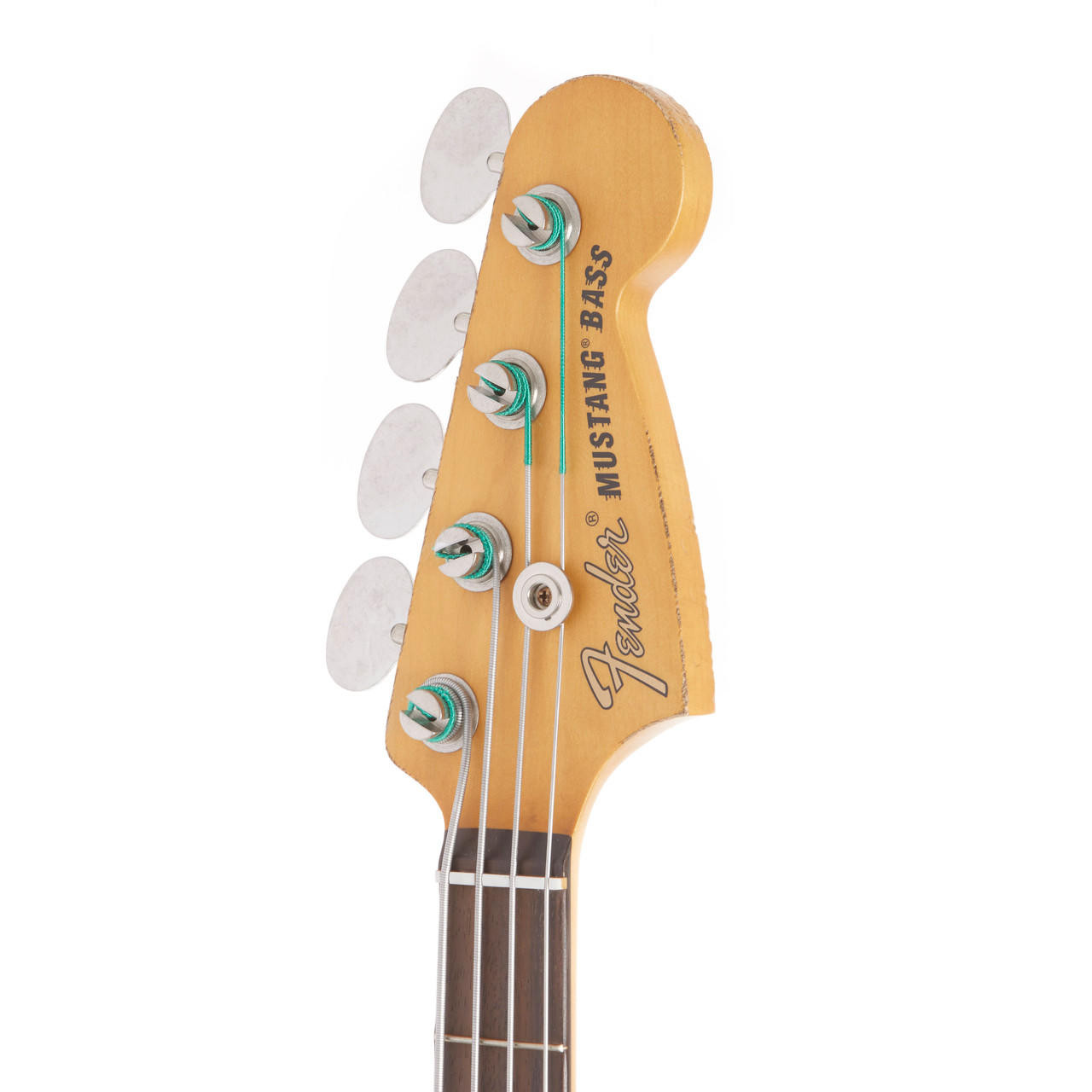Fender Justin Meldal-Johnsen Road Worn Mustang Bass - Black