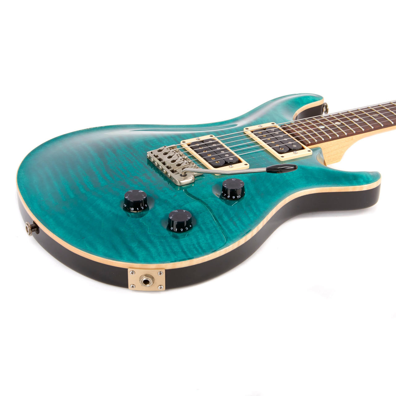 Used Paul Reed Smith PRS CE24 Teal Flame Top 2002 | Cream City Music