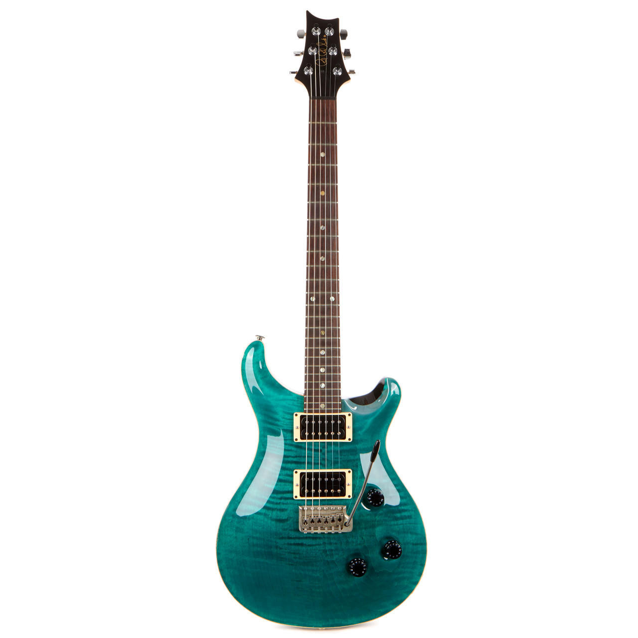 Used Paul Reed Smith PRS CE24 Teal Flame Top 2002 | Cream City Music