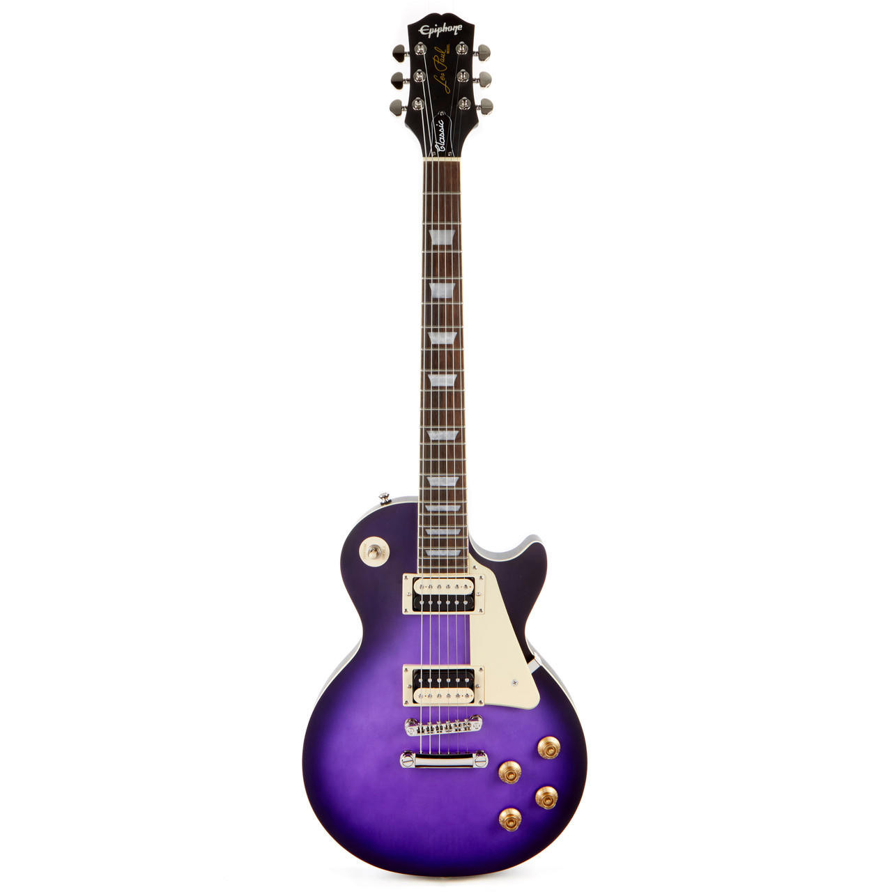 Epiphone Les Paul Standard紫 Epiphone Les Paul Classic Worn - Worn Violet | Cream City Music