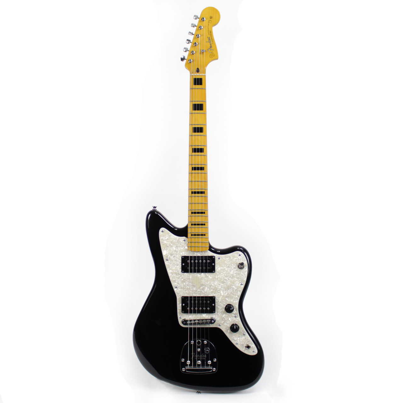 Fender Modern Player Jazzmaster HH Maple Fingerboard Black | Cream