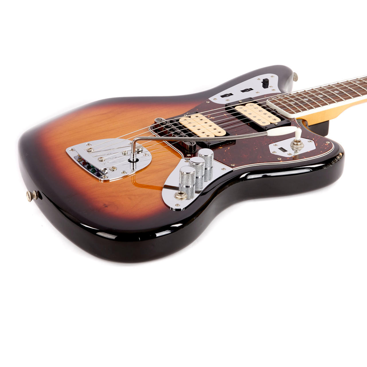 Used Fender Kurt Cobain Jaguar 3-Tone Sunburst 2015 | Cream City Music