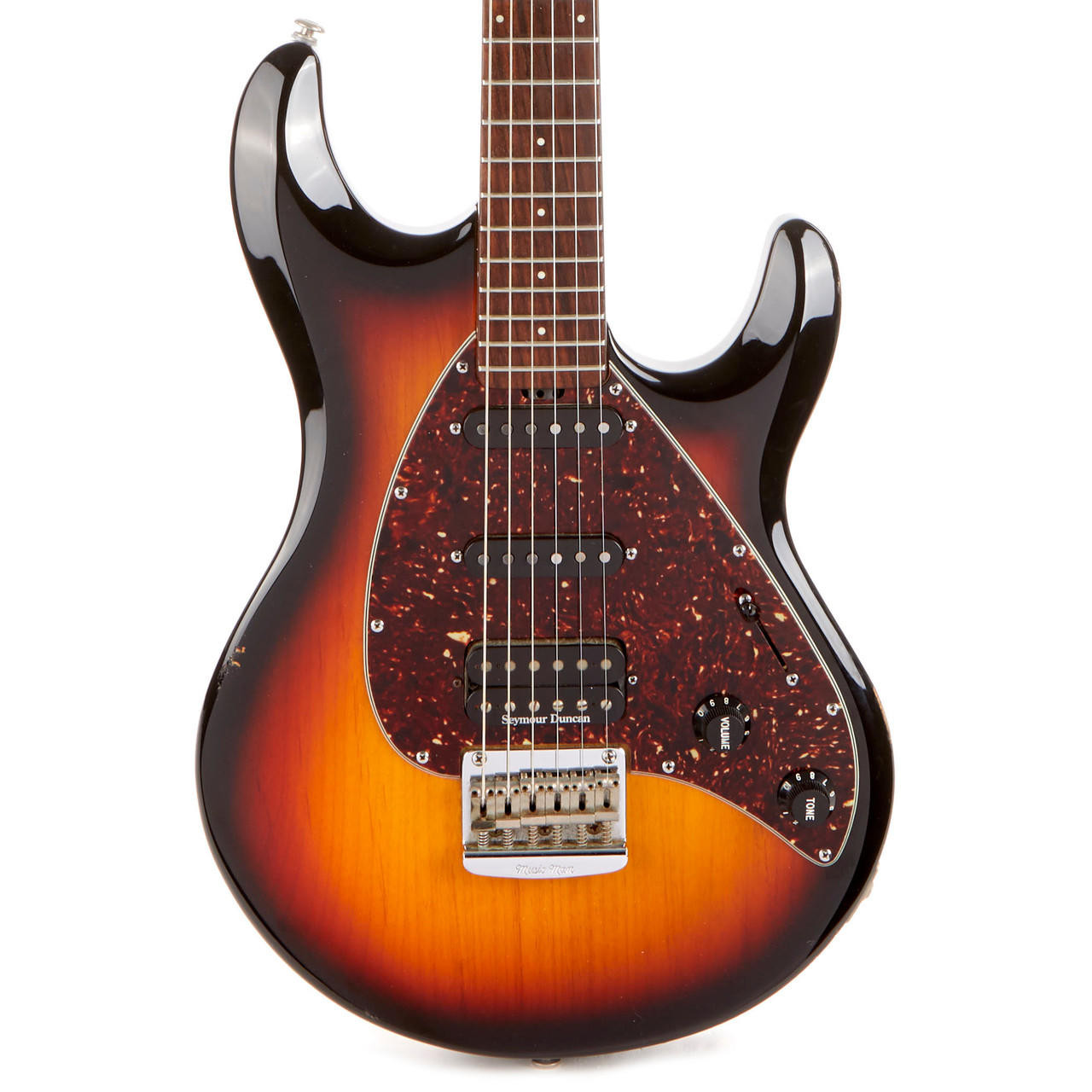 Used Ernie Ball Music Man Silhouette Special Sunburst 1999 | Cream