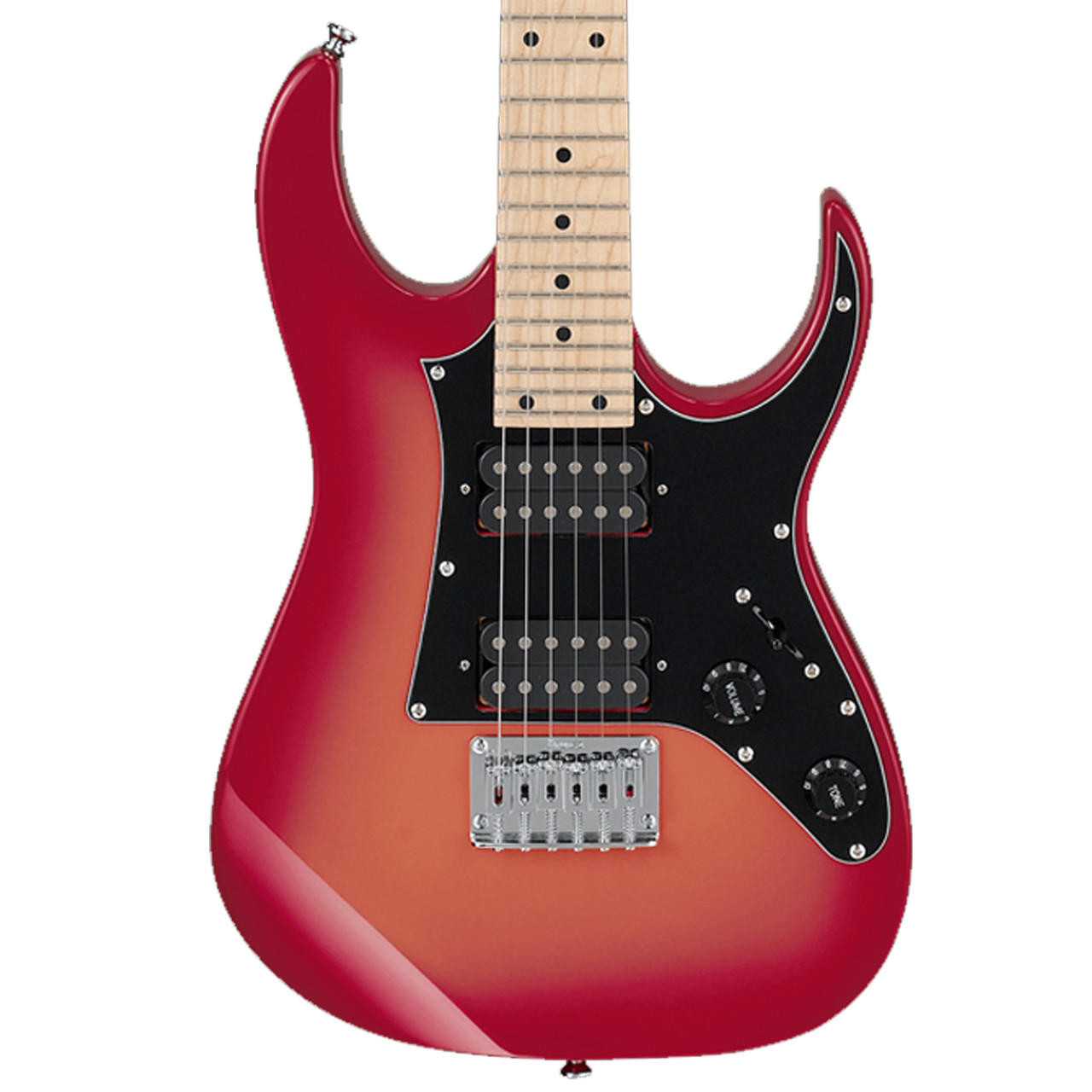 Ibanez GRGM21M Gio RG miKro Electric - Orange Burst | Cream City Music