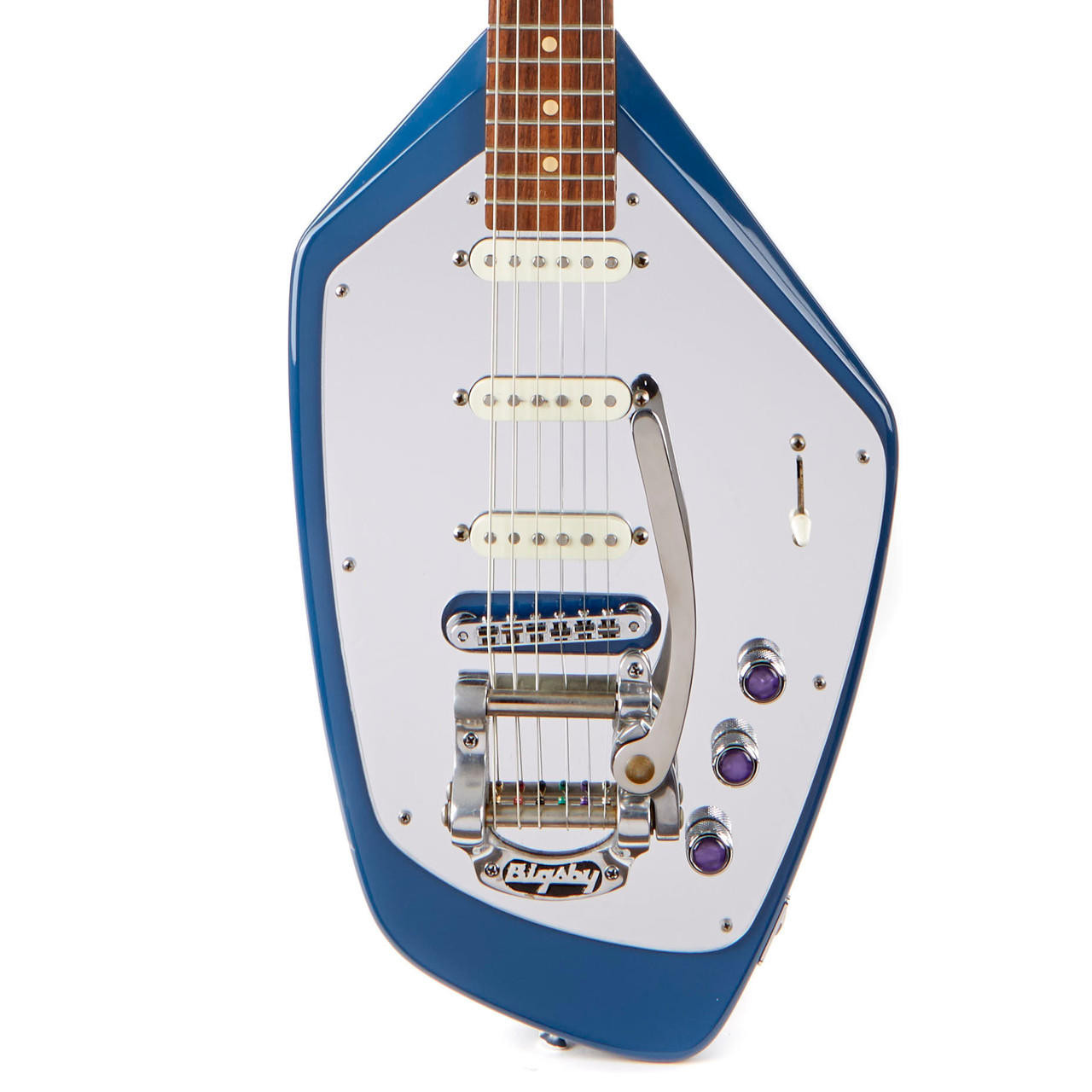 Used USA Phantom Electric Guitar Blue | Cream City Music