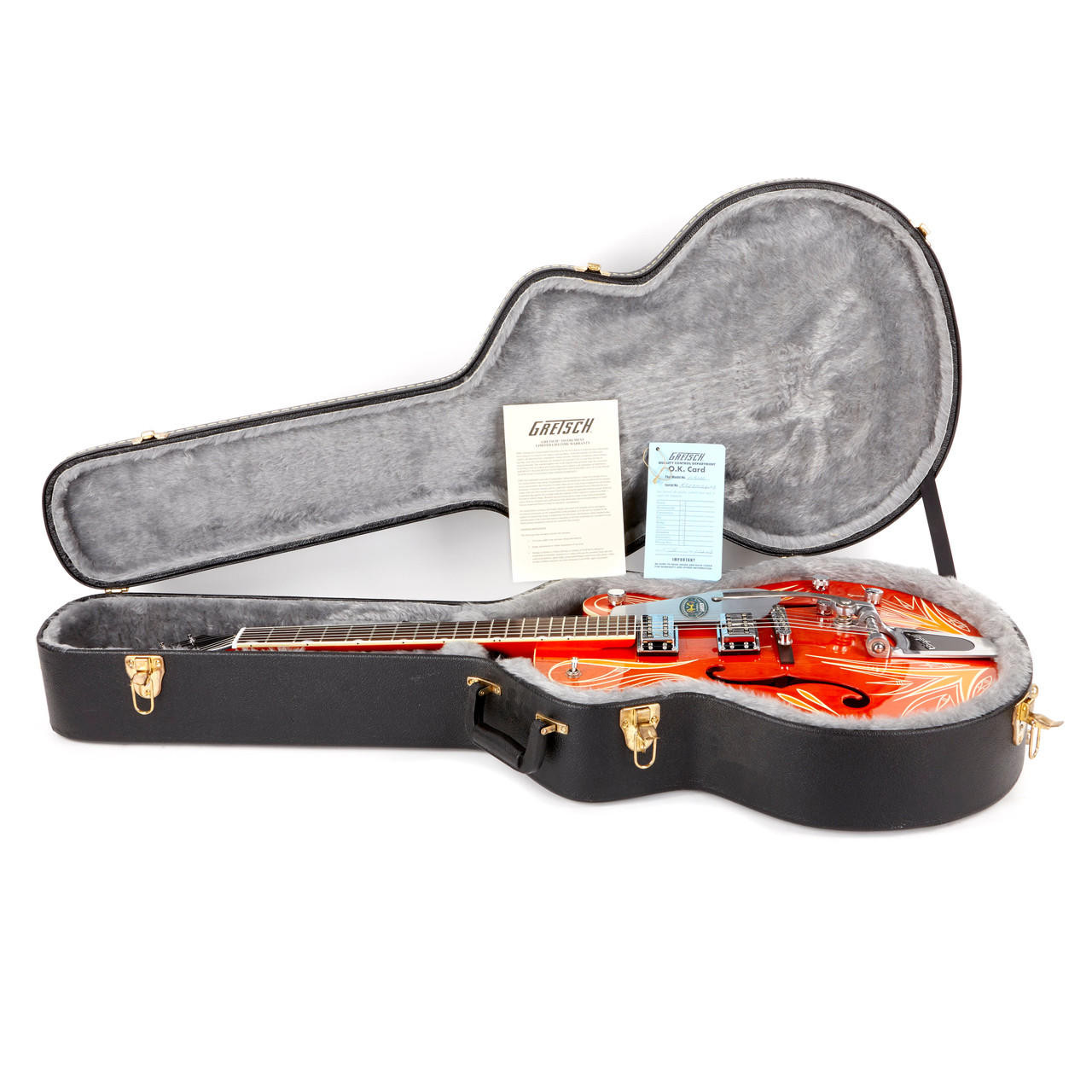Used Gretsch G5120 Electromatic Pinstripe Orange 2008 | Cream City