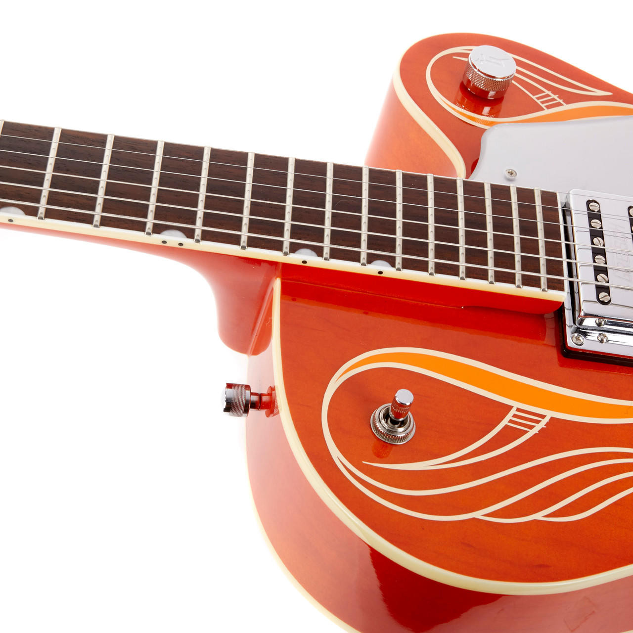 Used Gretsch G5120 Electromatic Pinstripe Orange 2008 | Cream City