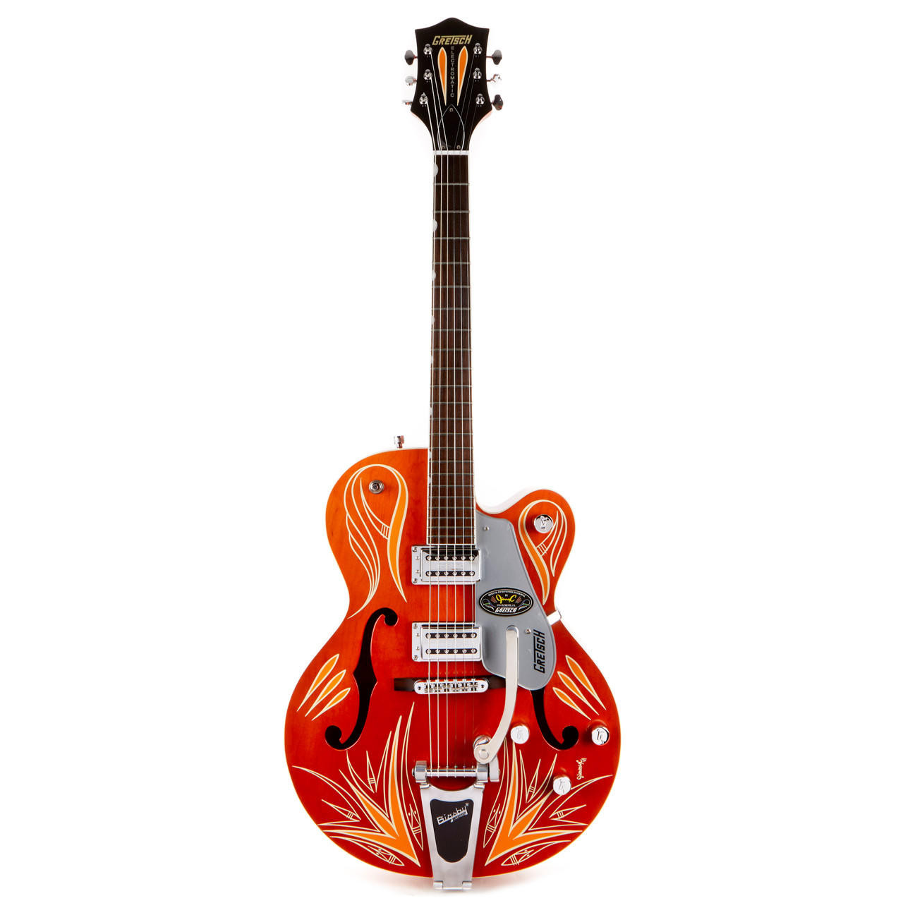 Used Gretsch G5120 Electromatic Pinstripe Orange 2008 | Cream City