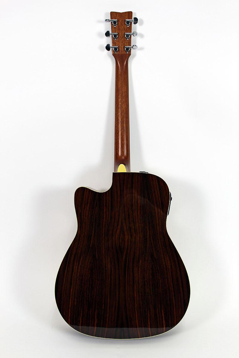 Used Yamaha FGX 730SC Natural Cutaway Acoustic-Electric Guitar