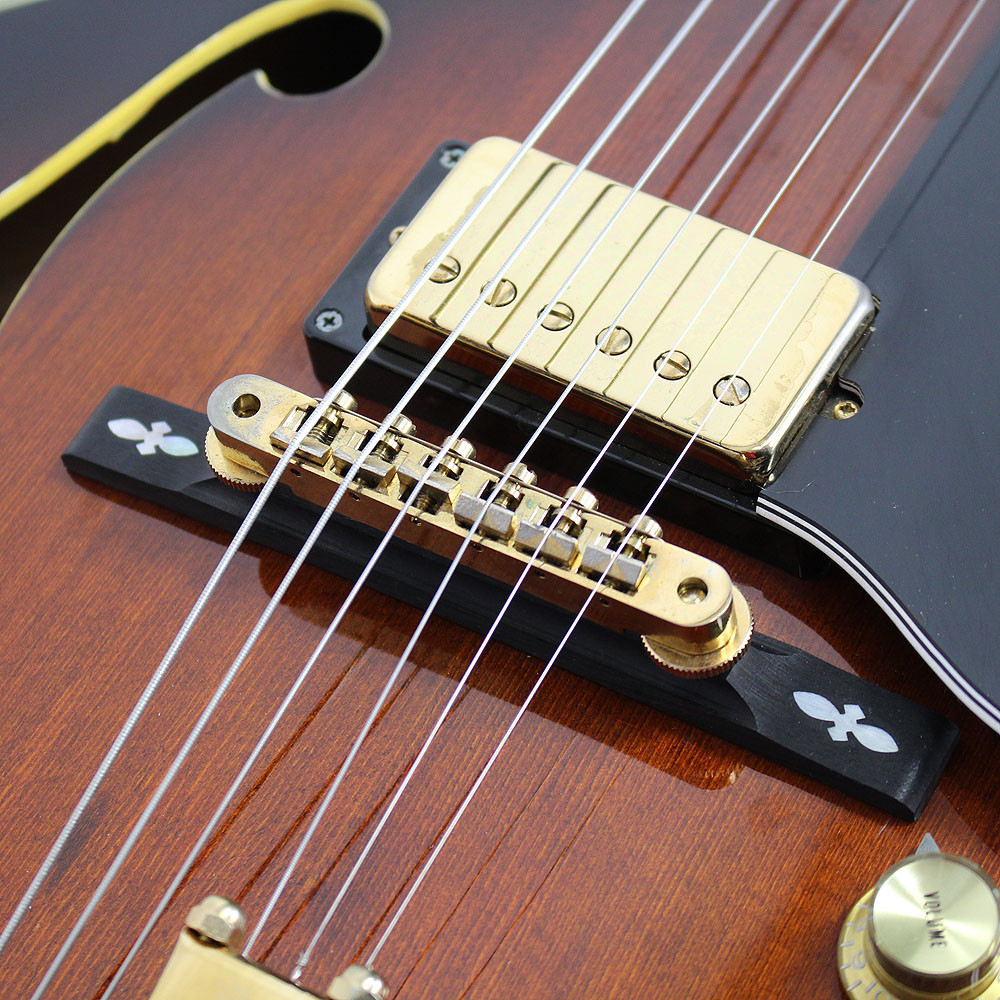 Rare 1982 Epiphone Emperor-F Archtop Electric Guitar Sunburst