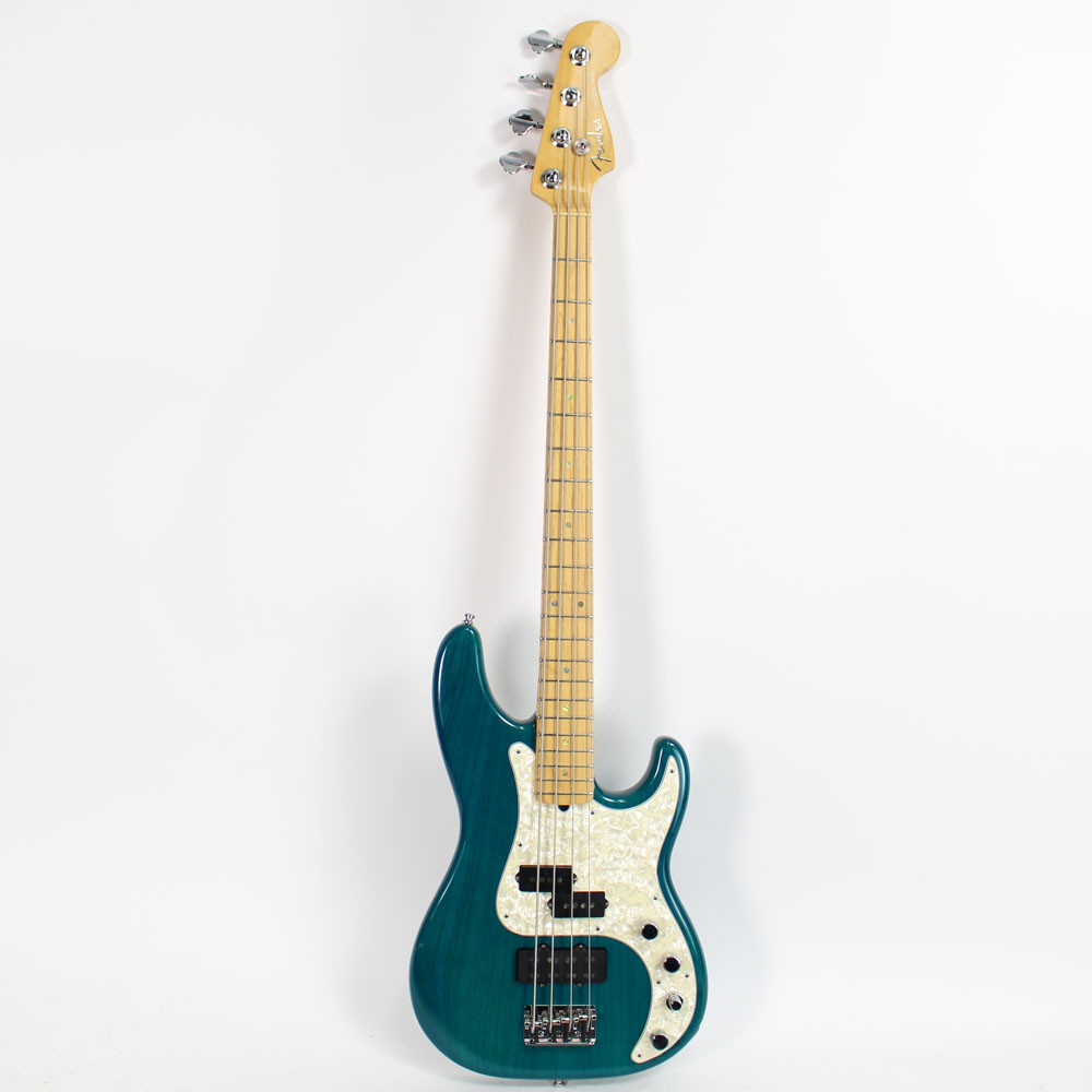 2000 USA Made Fender Precision Bass Deluxe in Trans Green Finish