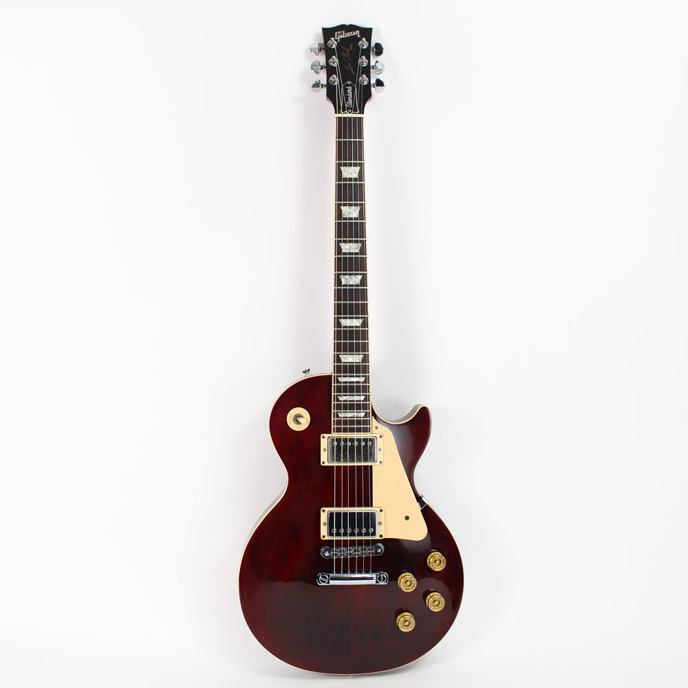 2001 Gibson Les Paul Standard Electric Guitar in Wine Red Finish