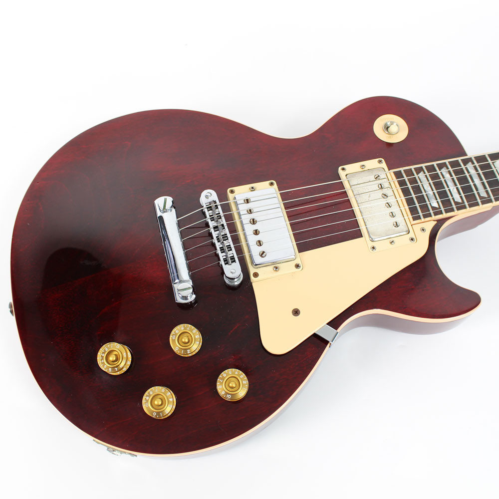 2001 Gibson Les Paul Standard Electric Guitar in Wine Red Finish