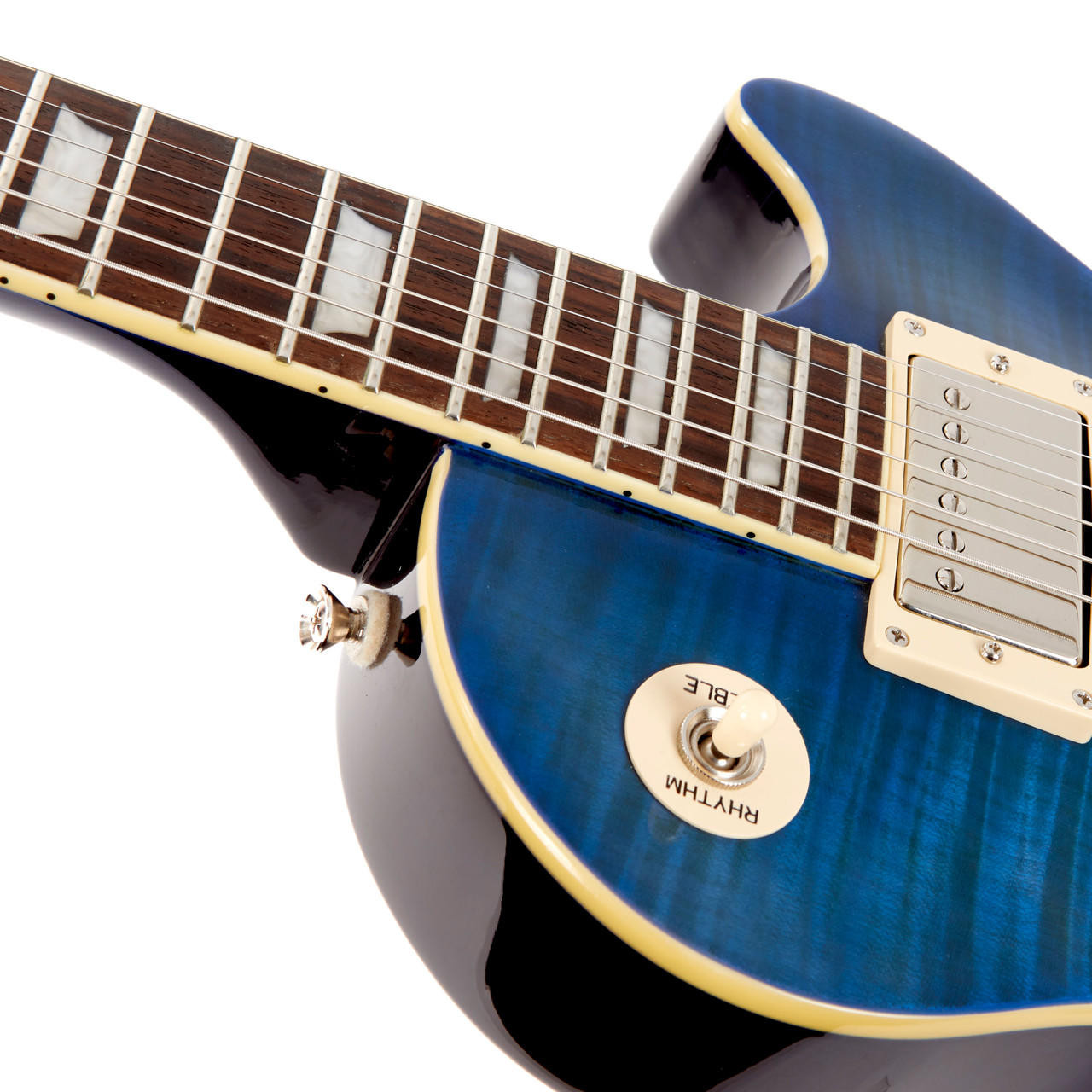Used Epiphone Les Paul 1960 Tribute Plus Blue Flame | Cream City Music