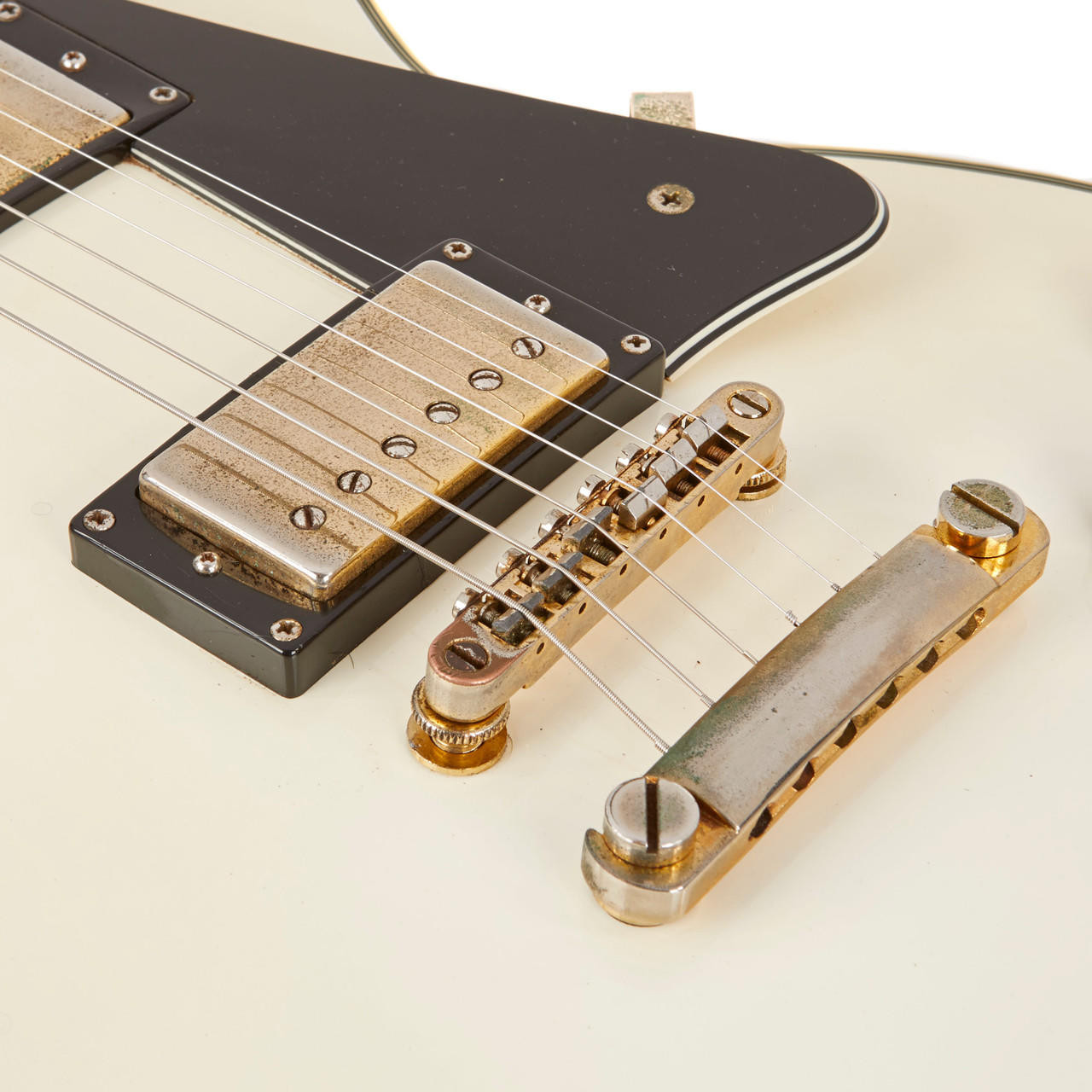 Used Epiphone Les Paul Custom Alpine White 2006 | Cream City Music