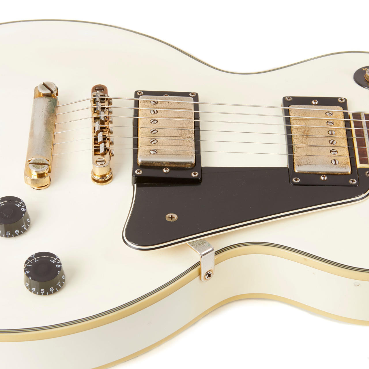 Used Epiphone Les Paul Custom Alpine White 2006 | Cream City Music