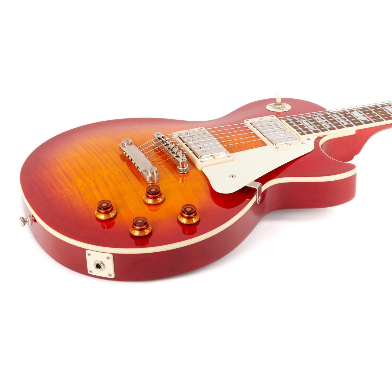 Used Epiphone Les Paul Standard Cherry Sunburst Finish 2009