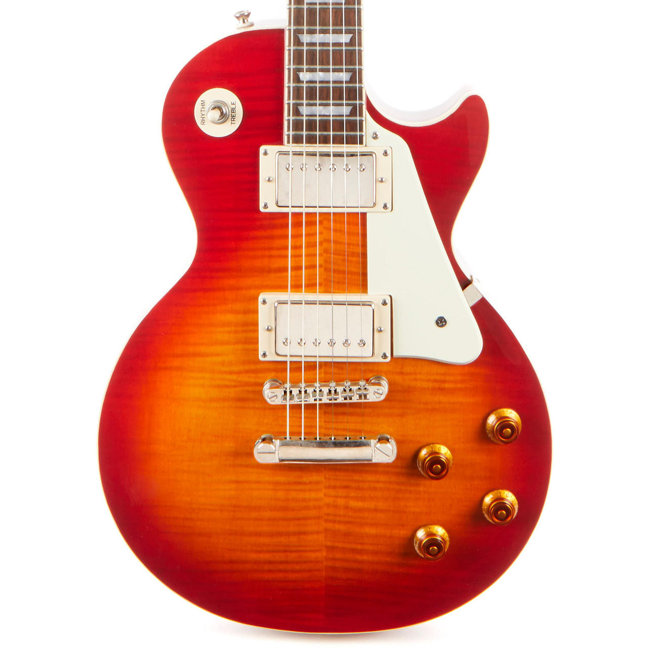 Used Epiphone Les Paul Standard Cherry Sunburst Finish 2009