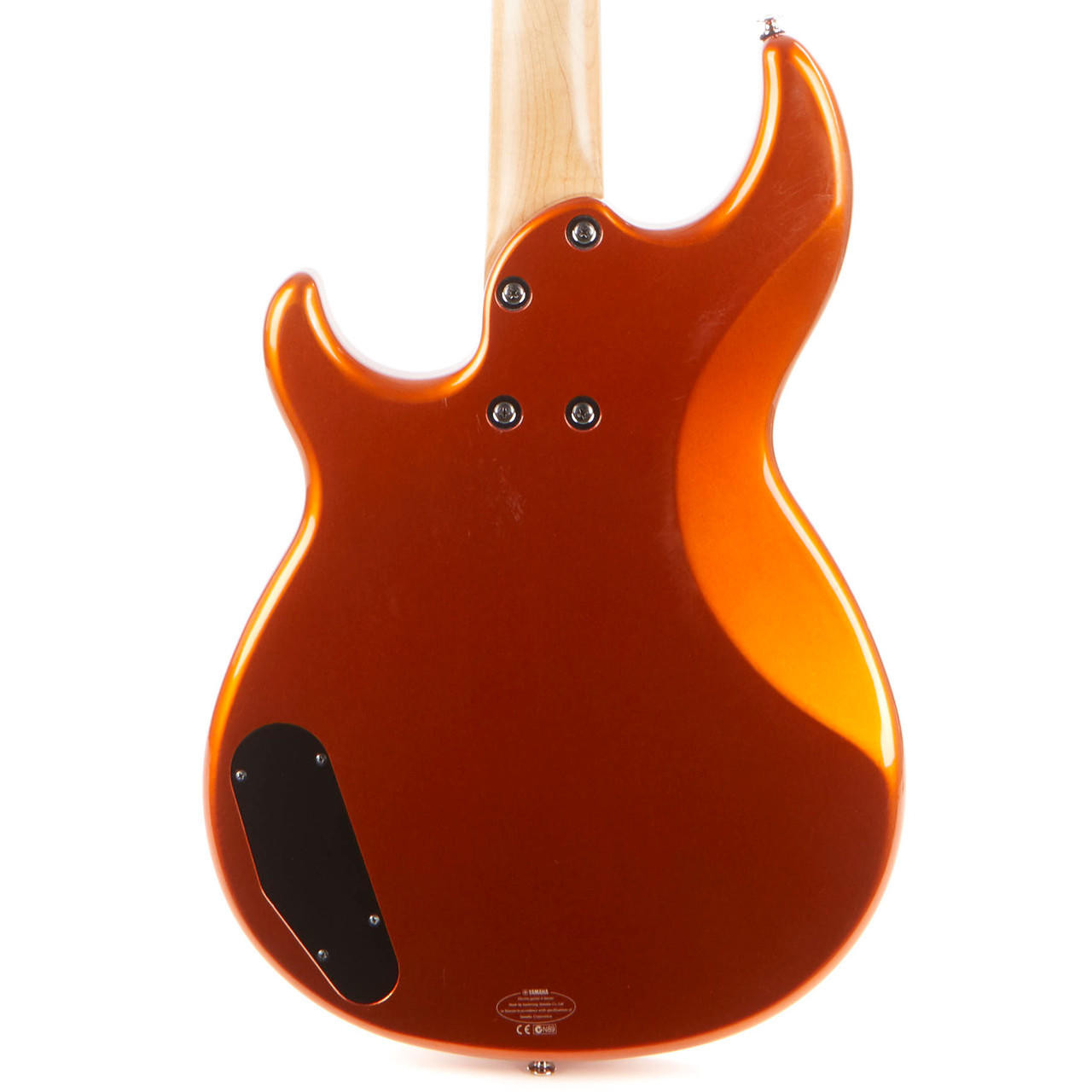 Used Yamaha BB414 Bass Metallic Orange Finish | Cream City Music