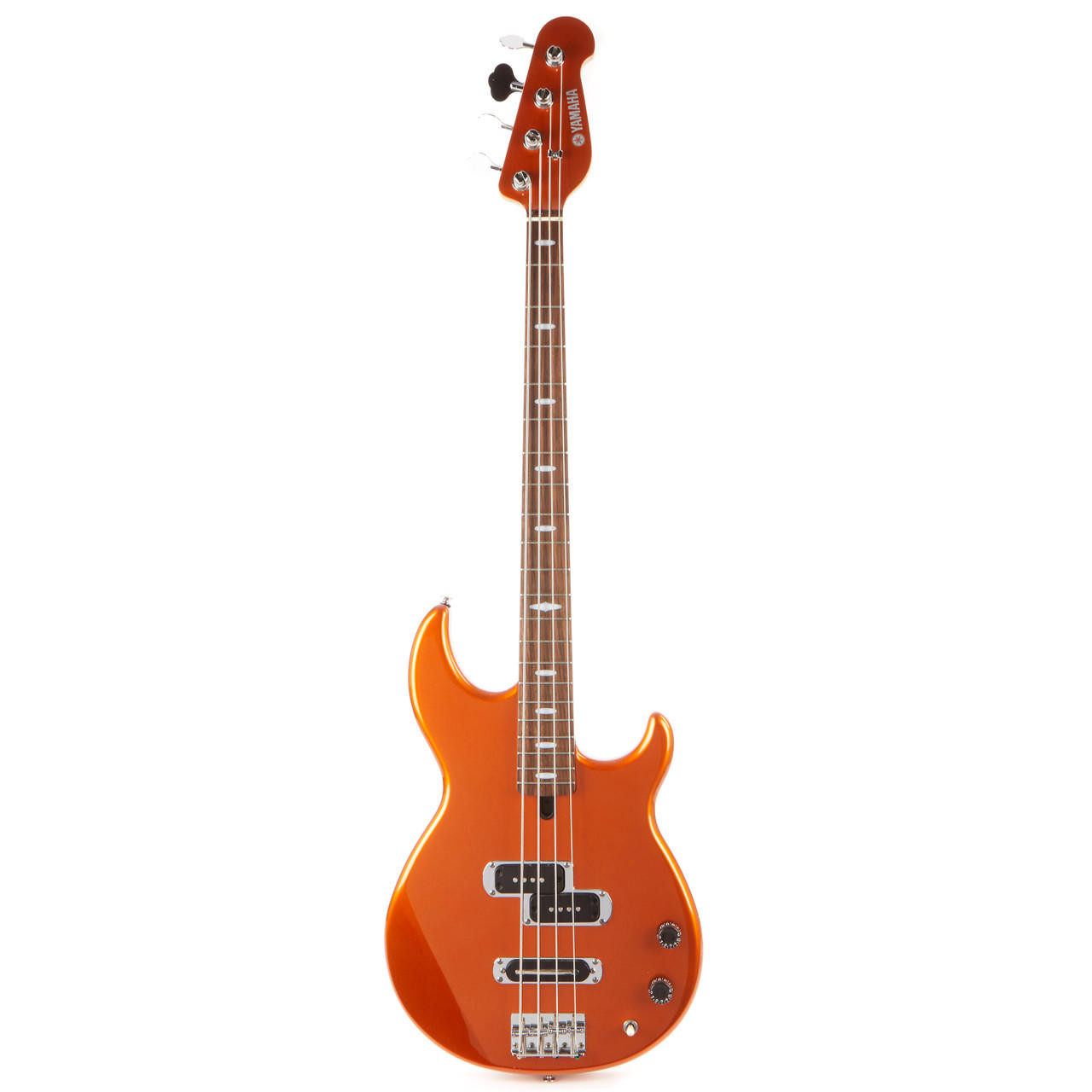 Used Yamaha BB414 Bass Metallic Orange Finish | Cream City Music