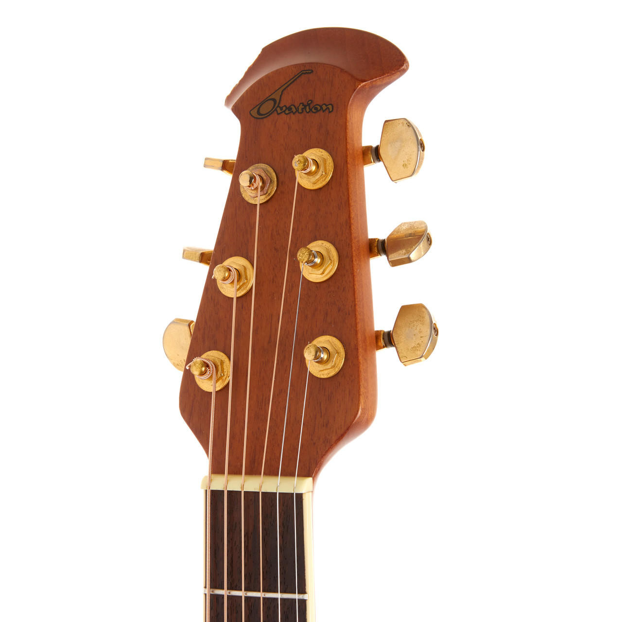 Used Ovation Celebrity CS247 Quilt Top Green Burst | Cream City Music
