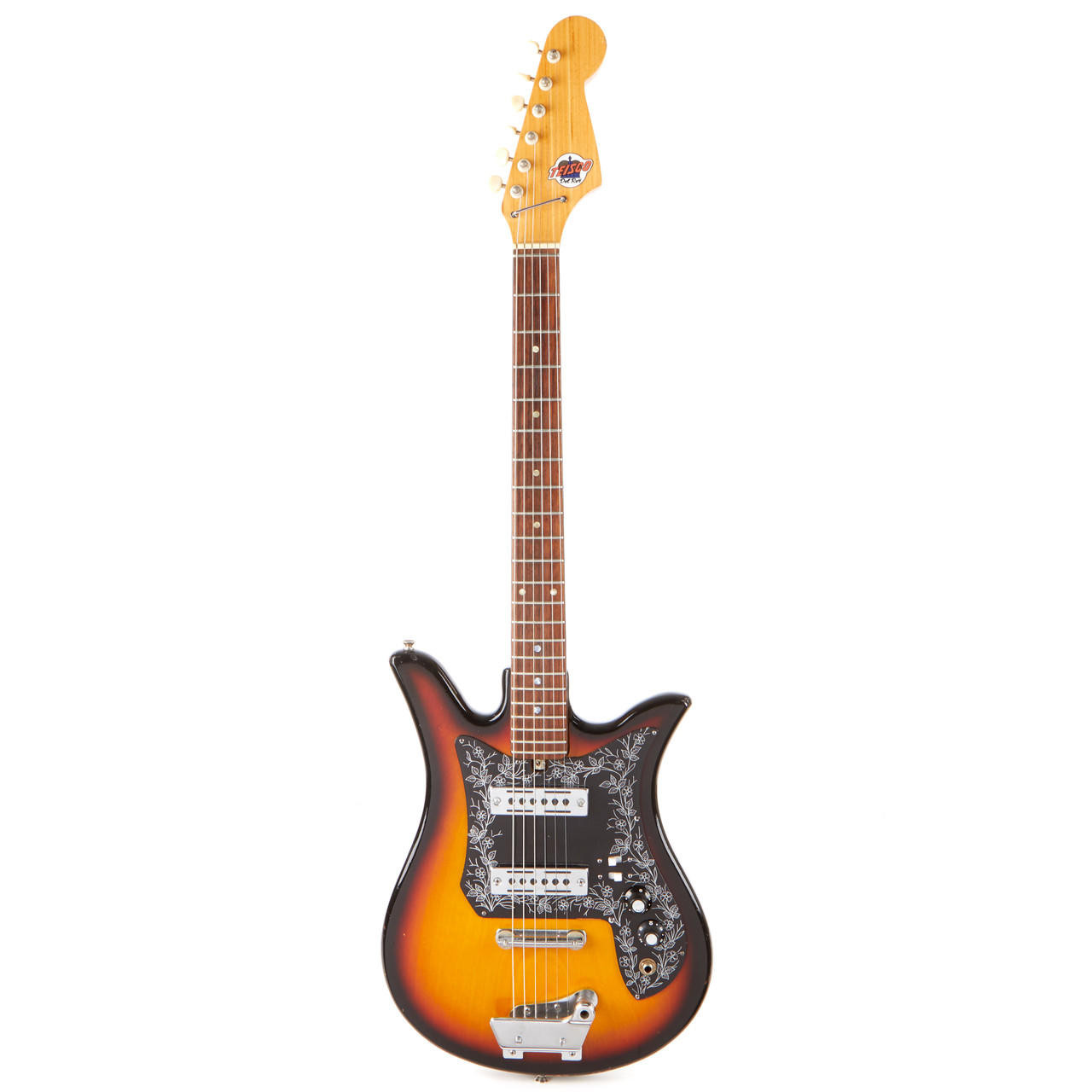 Vintage Teisco Del Rey Electric Guitar Sunburst | Cream City Music