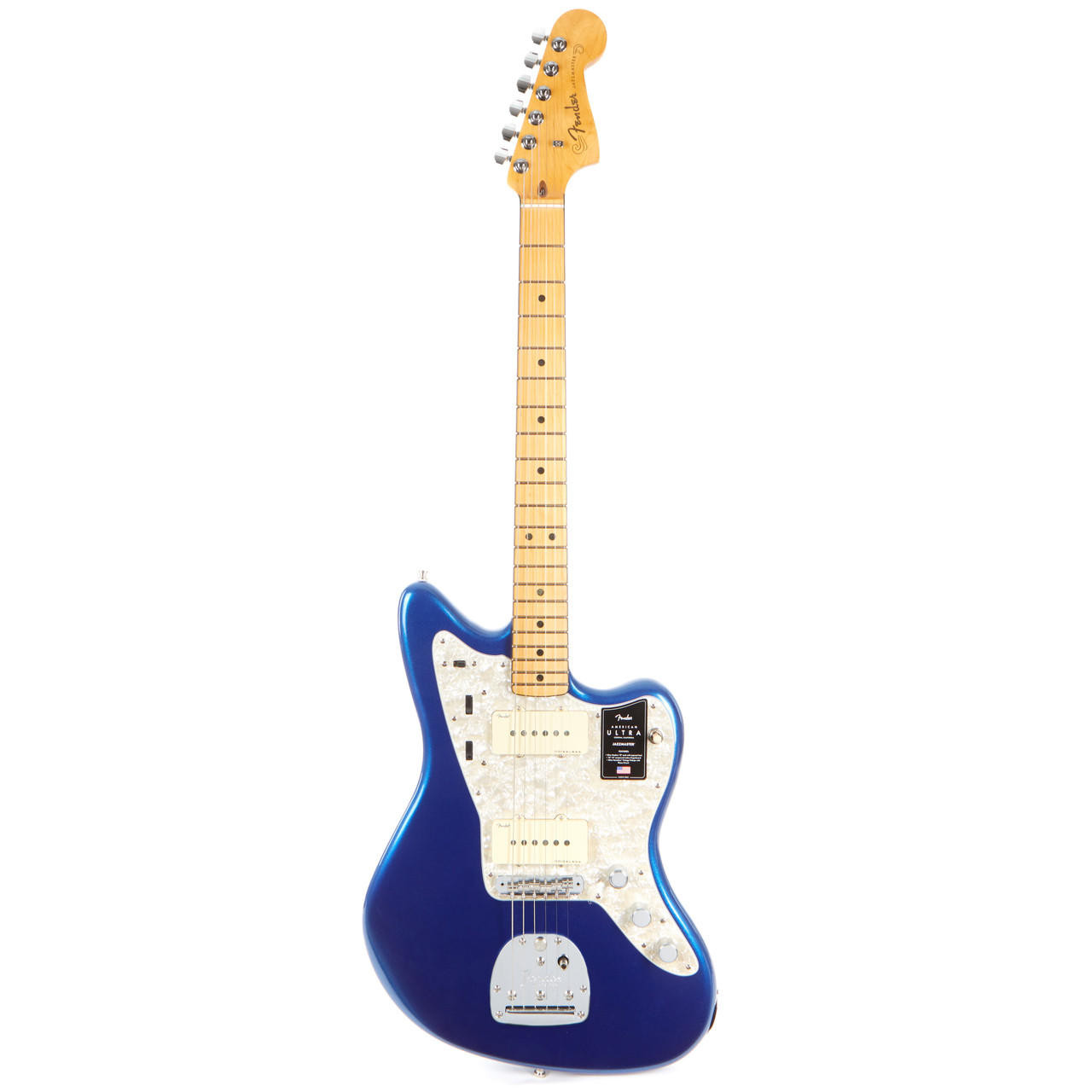 Fender American Ultra Jazzmaster Maple - Cobra Blue | Cream City Music