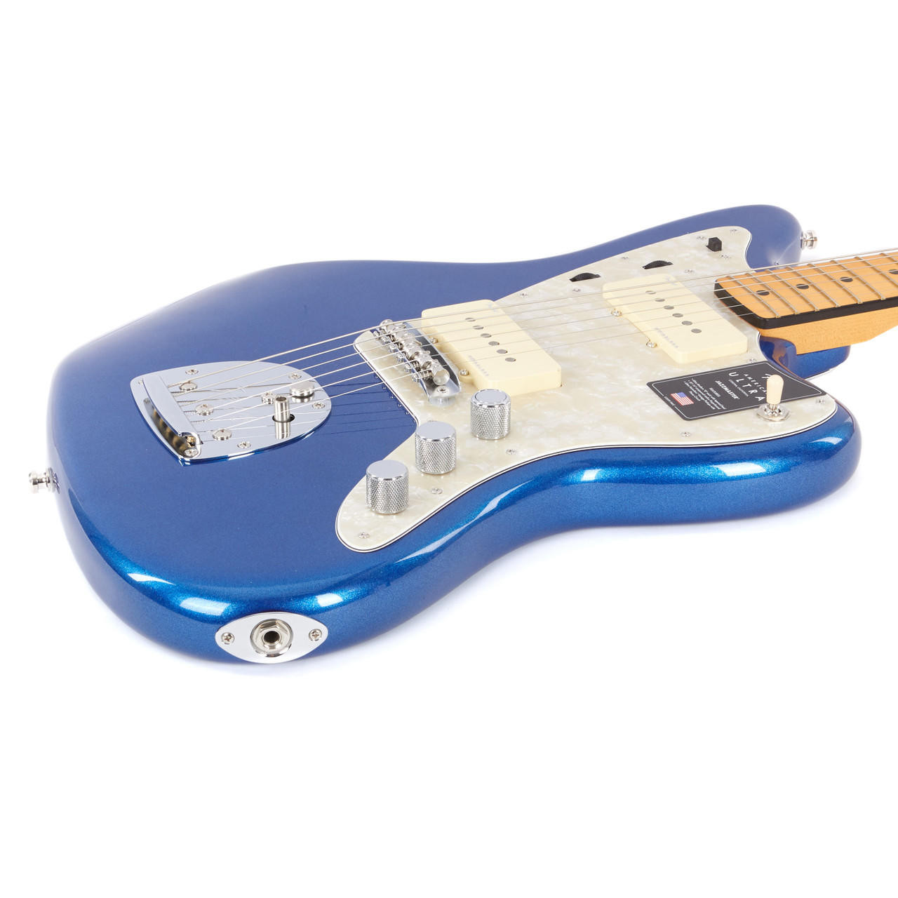 Fender American Ultra Jazzmaster Maple - Cobra Blue | Cream City Music