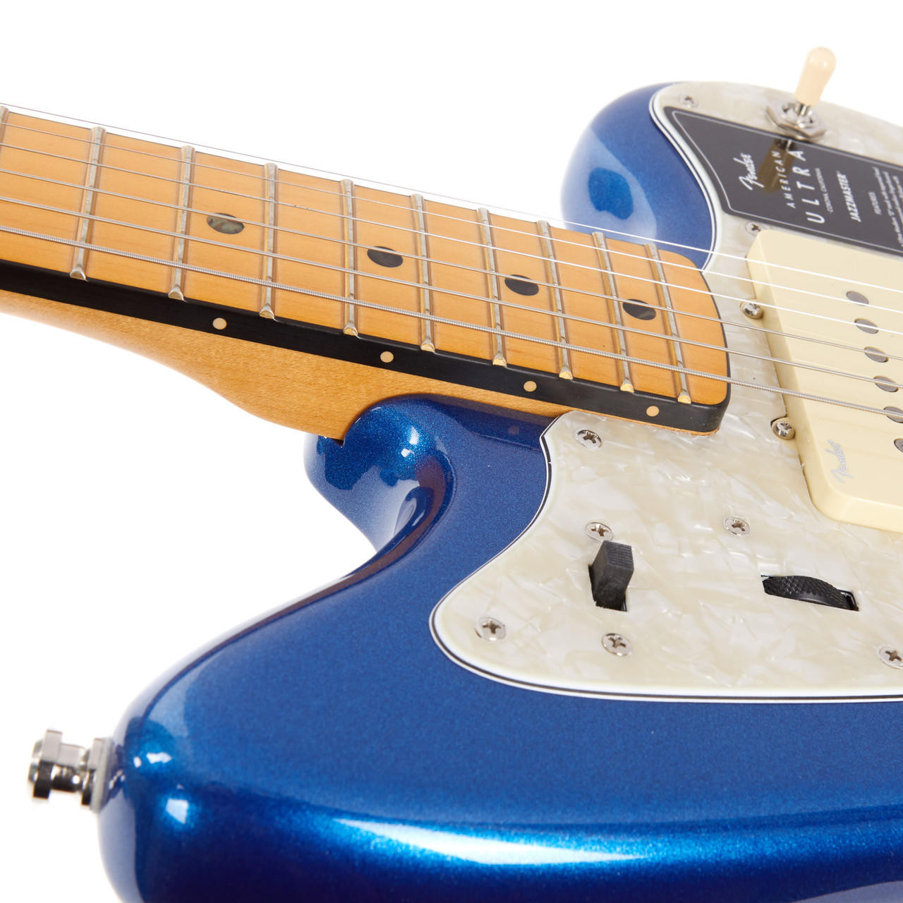 Fender American Ultra Jazzmaster Maple - Cobra Blue | Cream City Music