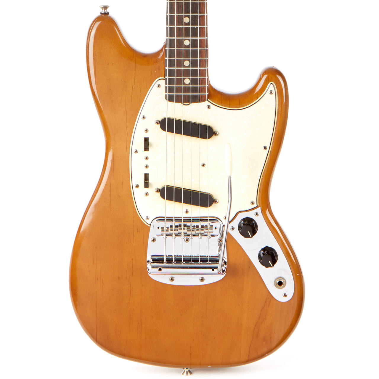 Vintage Fender Mustang Mocha Walnut 1975 | Cream City Music