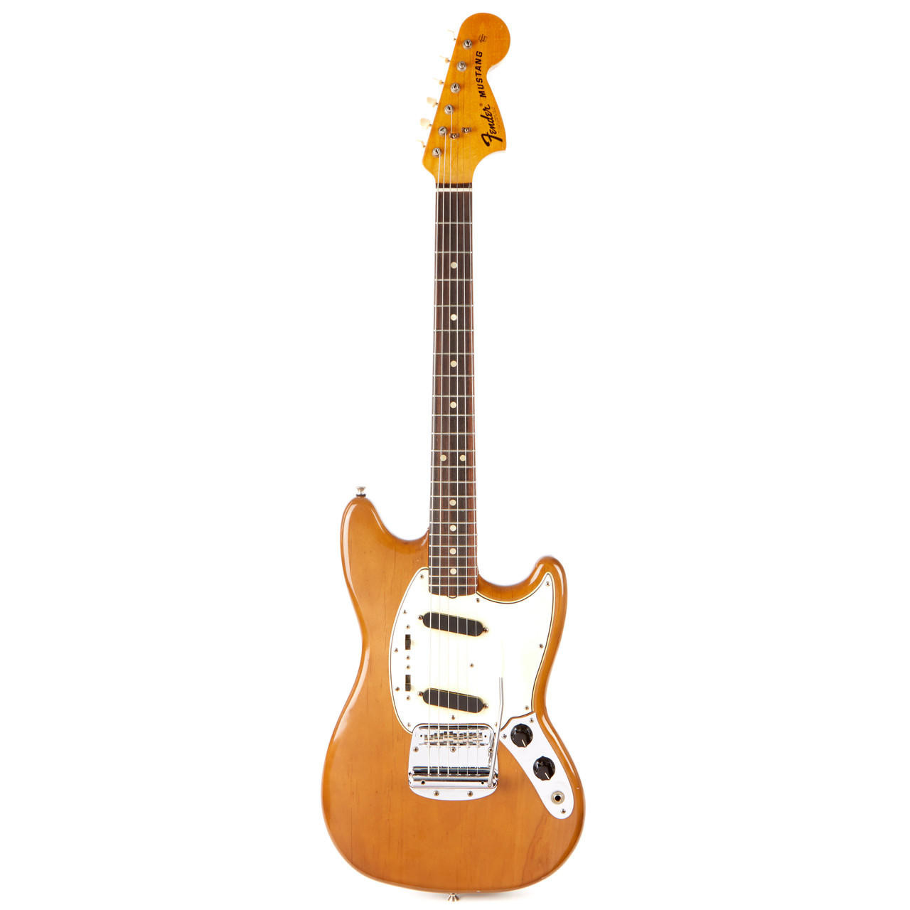 Vintage Fender Mustang Mocha Walnut 1975 | Cream City Music
