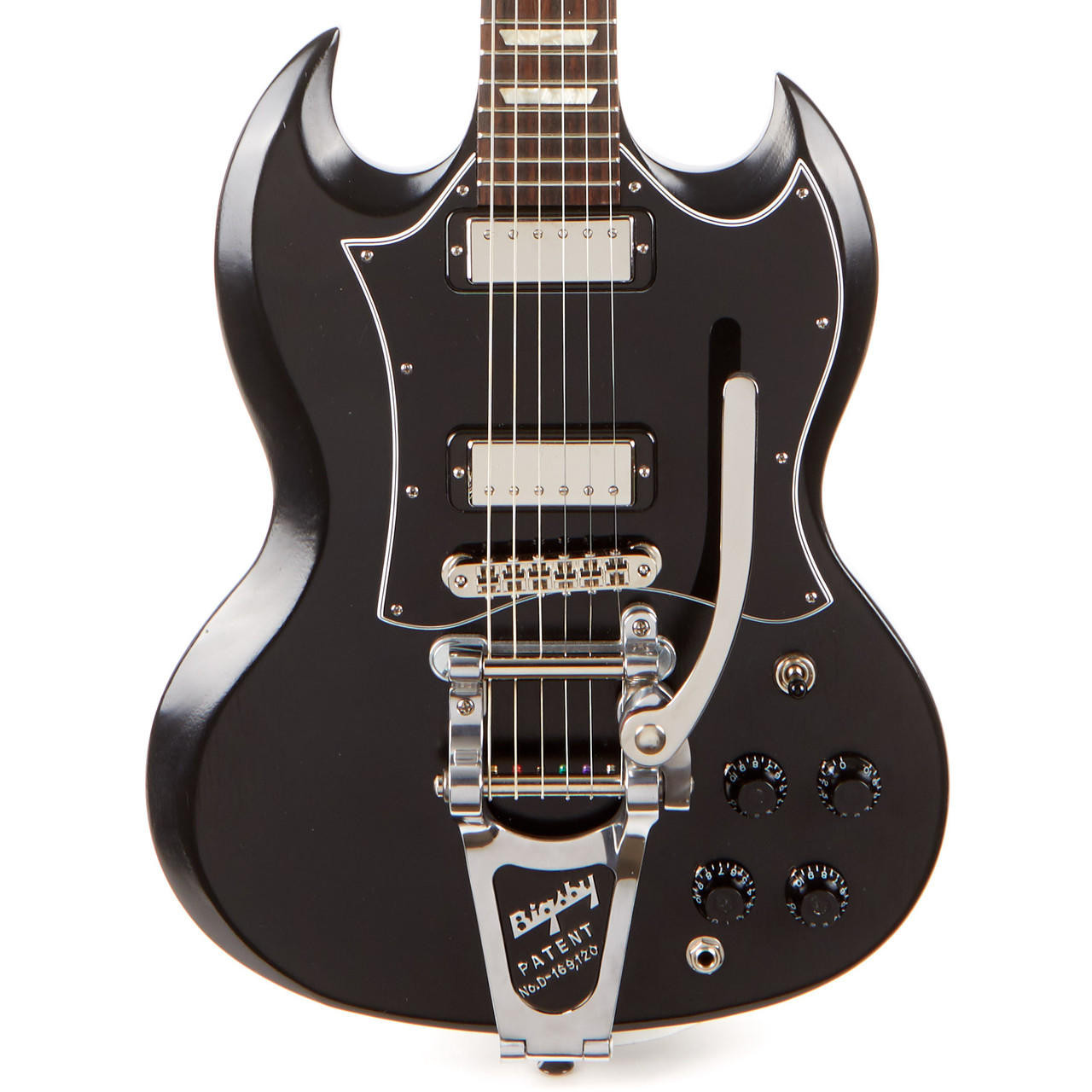 Used Gibson SG Special Prototype Faded Satin Black 2013 | Cream