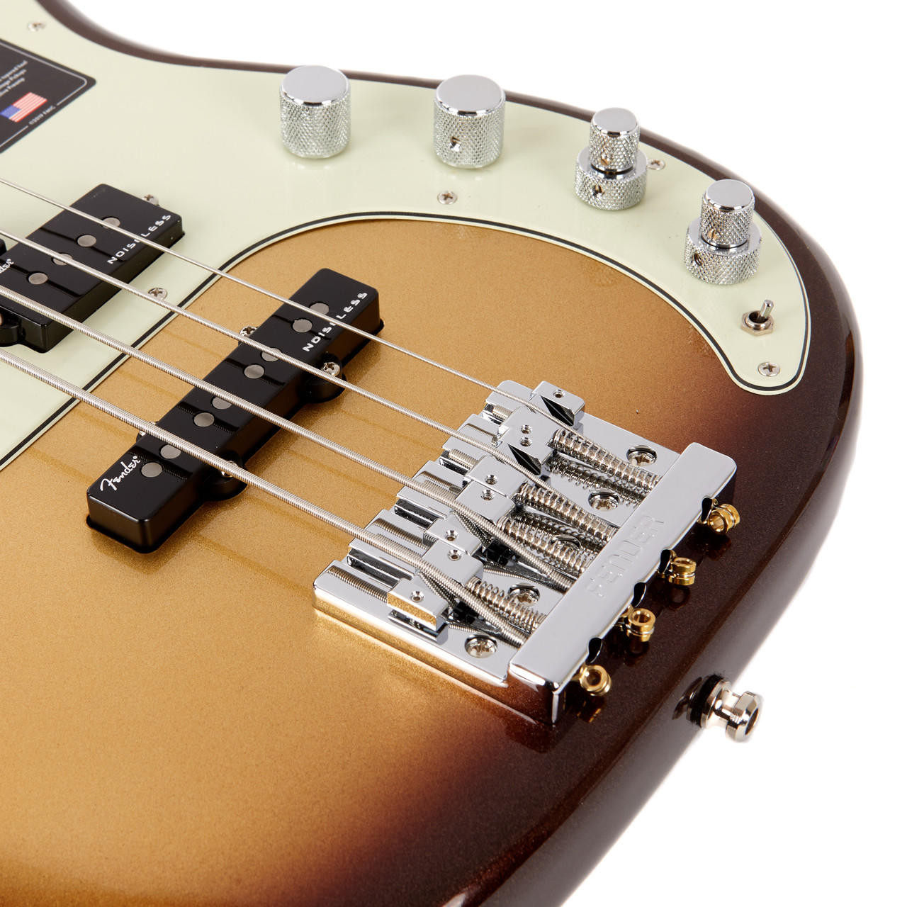 Fender American Ultra Precision Bass Rosewood - Mocha Burst