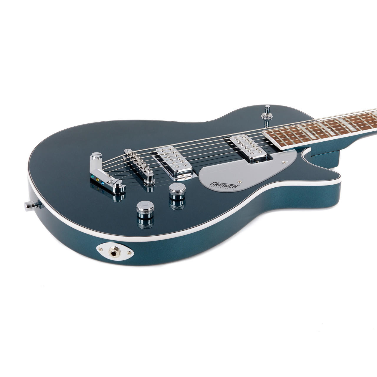 PARADISE ギターエフェクター 青　GREY TUBE 灰色 Gretsch G5260 Electromatic Jet Baritone with V-Stoptail - Jade