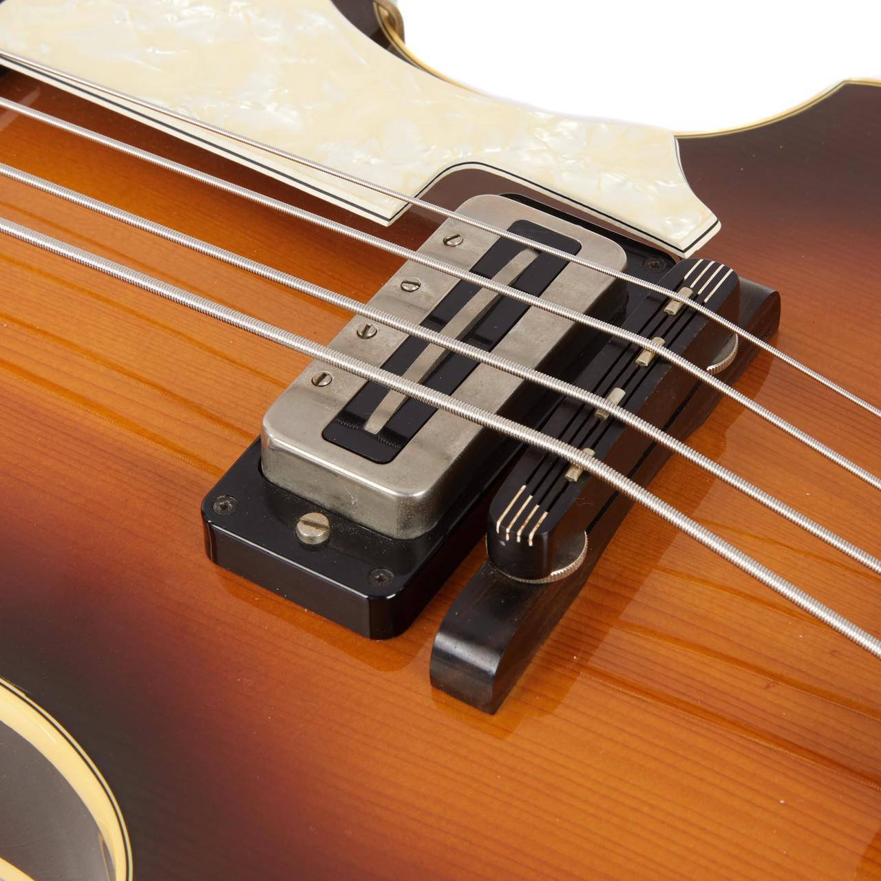 Vintage Hofner 500/1 1964-1984 20th Anniversary Bass Sunburst