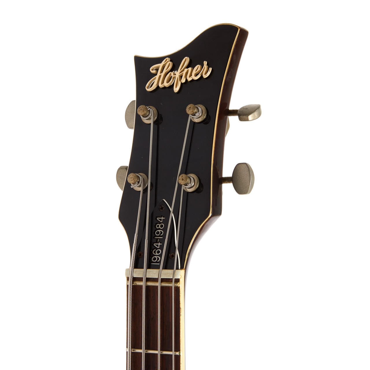 Vintage Hofner 500/1 1964-1984 20th Anniversary Bass Sunburst