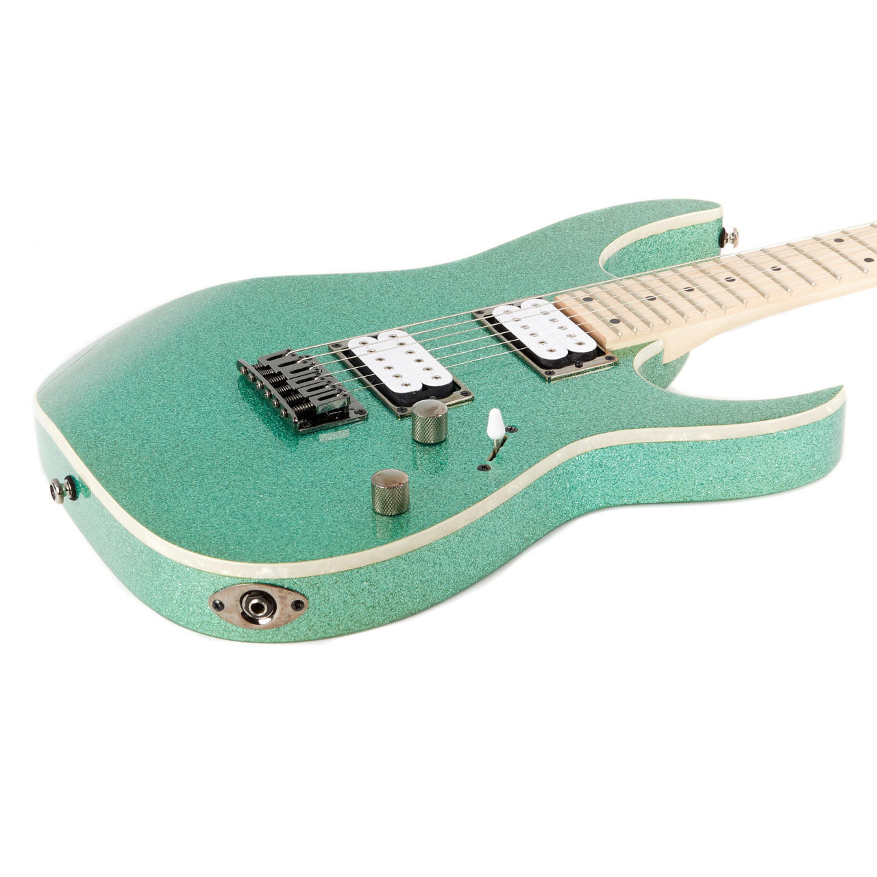 希少！海外限定モデル Ibanez RG421MSP グリーンスパークル Ibanez RG421MSP RG Electric - Turquoise Sparkle | Cream City Music
