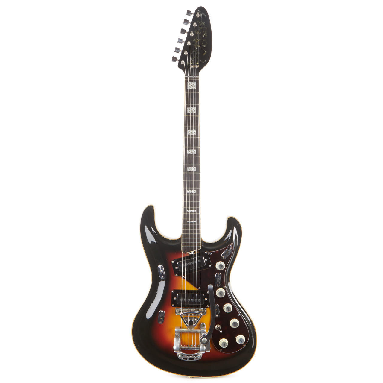 Rare Vintage Vox V262 Invader Sunburst 1966-1967 | Cream City Music