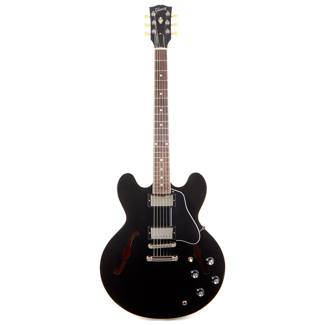 Gibson ES-335 Semi-Hollow Electric Guitar - Vintage Ebony | Cream
