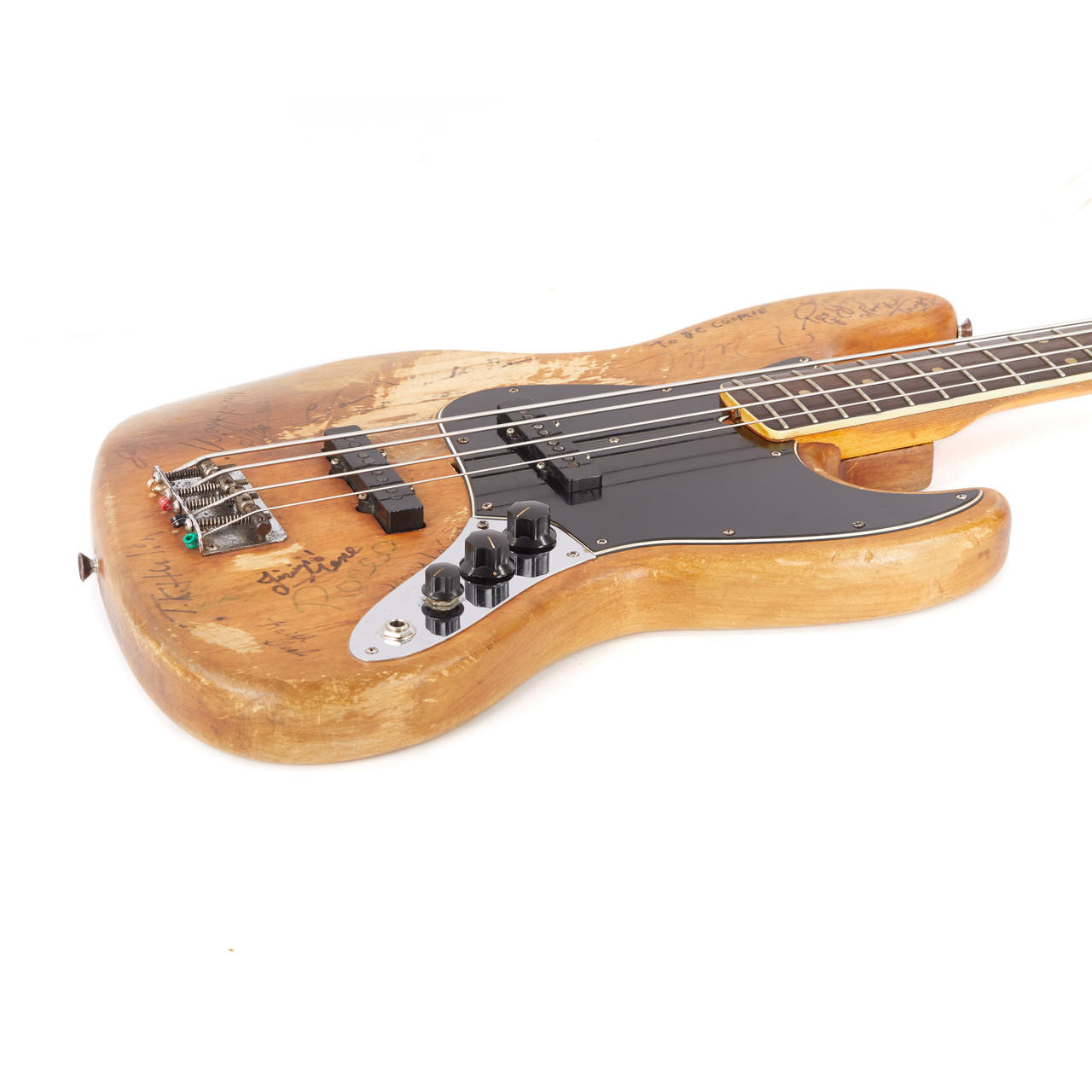 Vintage Fender Jazz Bass 1966 Stripped Finish | Cream City Music