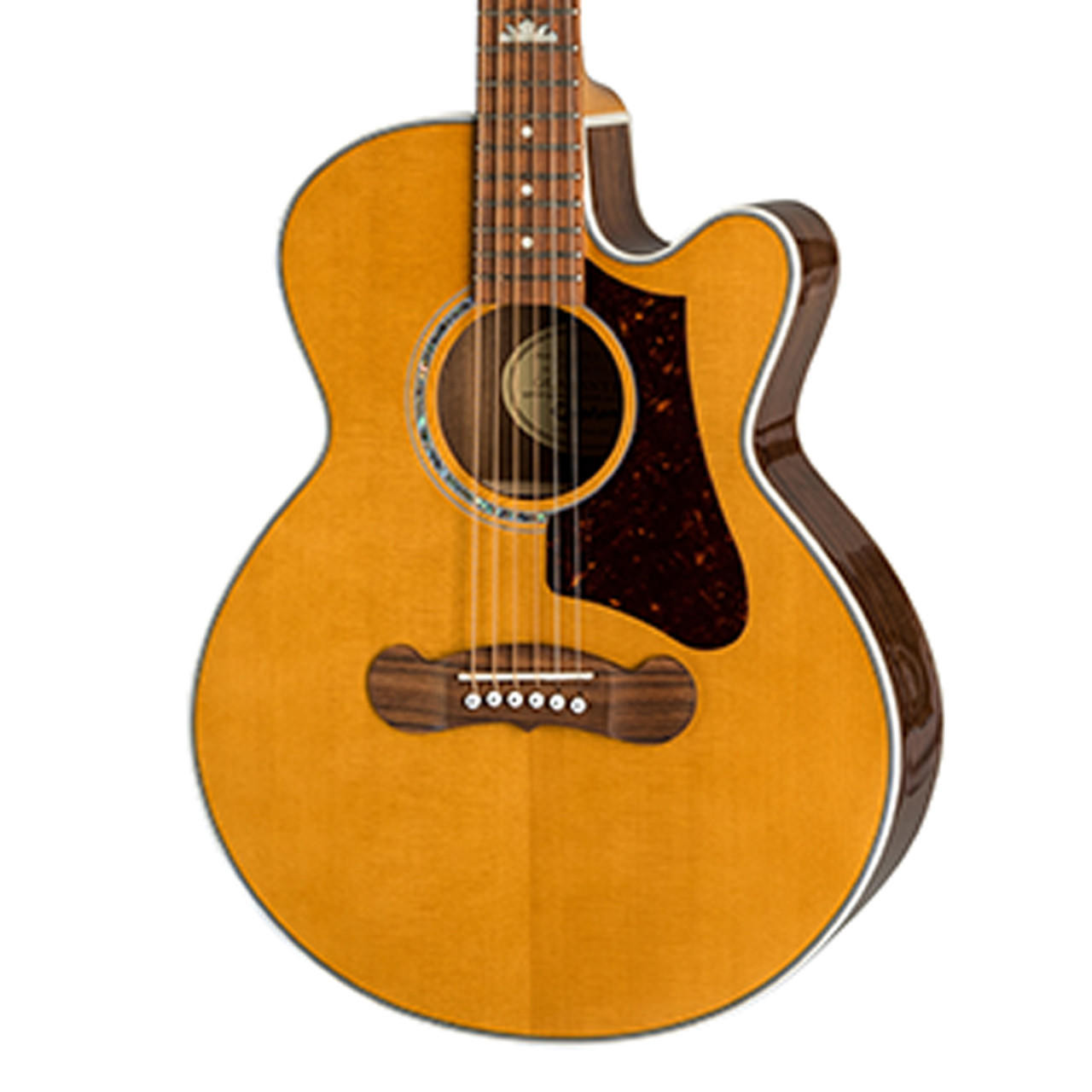 Epiphone EJ-200sce Coupe - Vintage Natural | Cream City Music