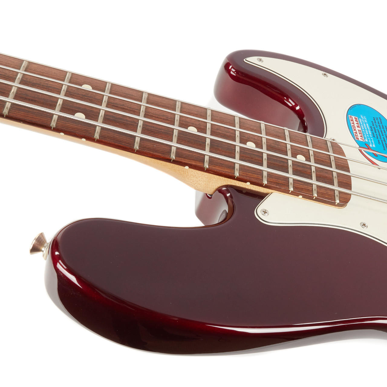 Used Fender Standard Jazz Bass MIM Wine Red 2002 | Cream City Music
