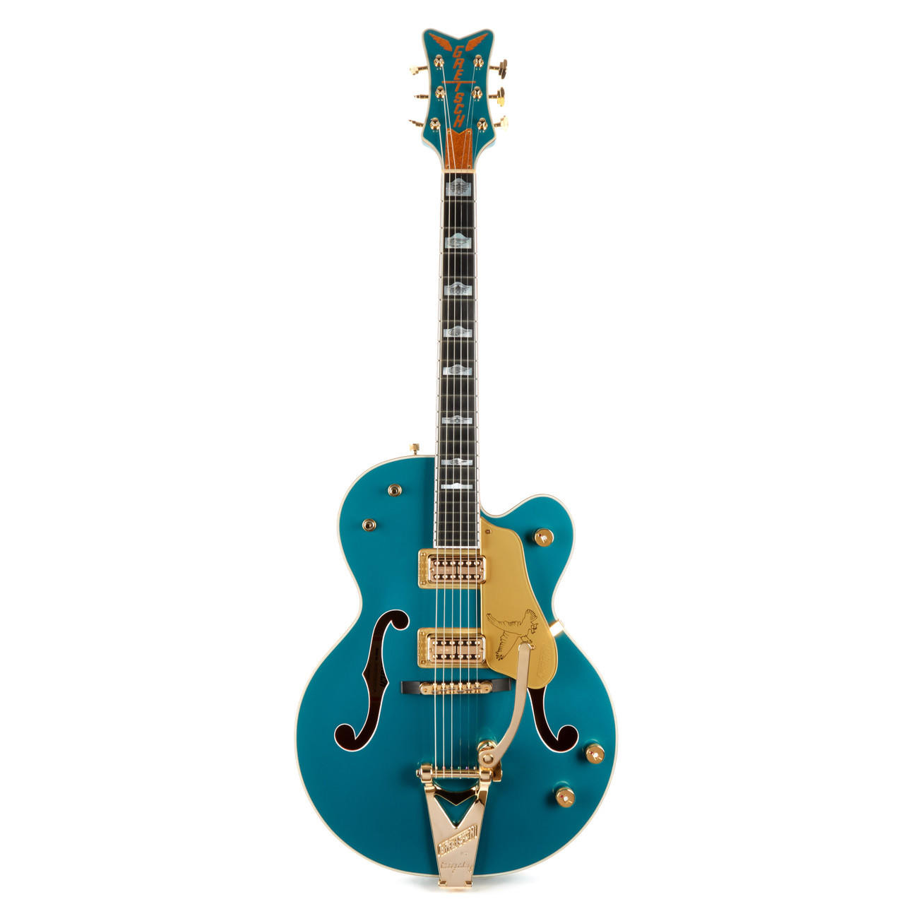 Used Gretsch G6136TTV-FSR OCT JR Falcon Ocean Turquoise 2014