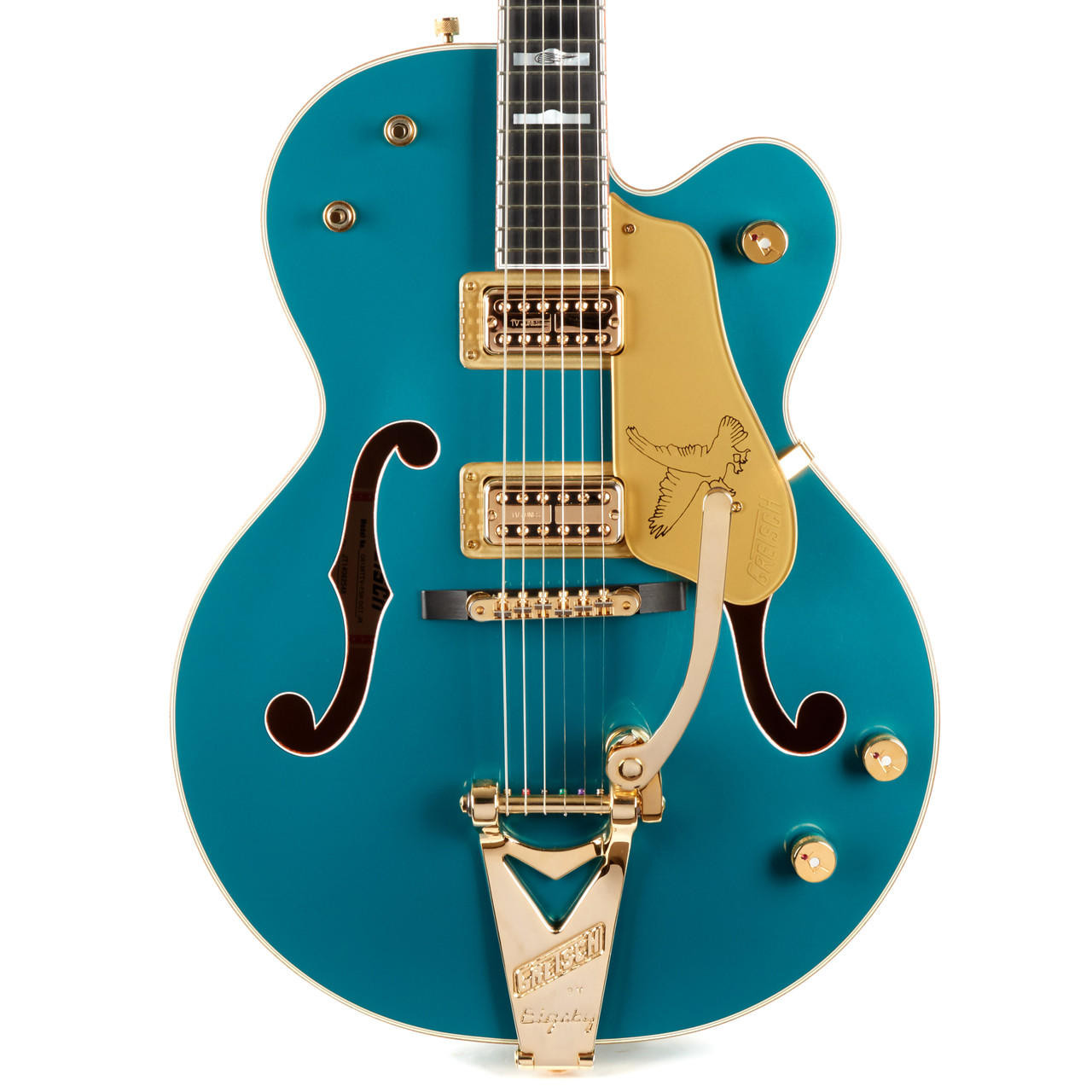 Used Gretsch G6136TTV-FSR OCT JR Falcon Ocean Turquoise 2014