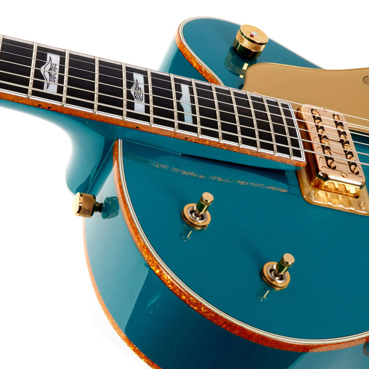 Used Gretsch G6136TTV-FSR OCT JR Falcon Ocean Turquoise 2014