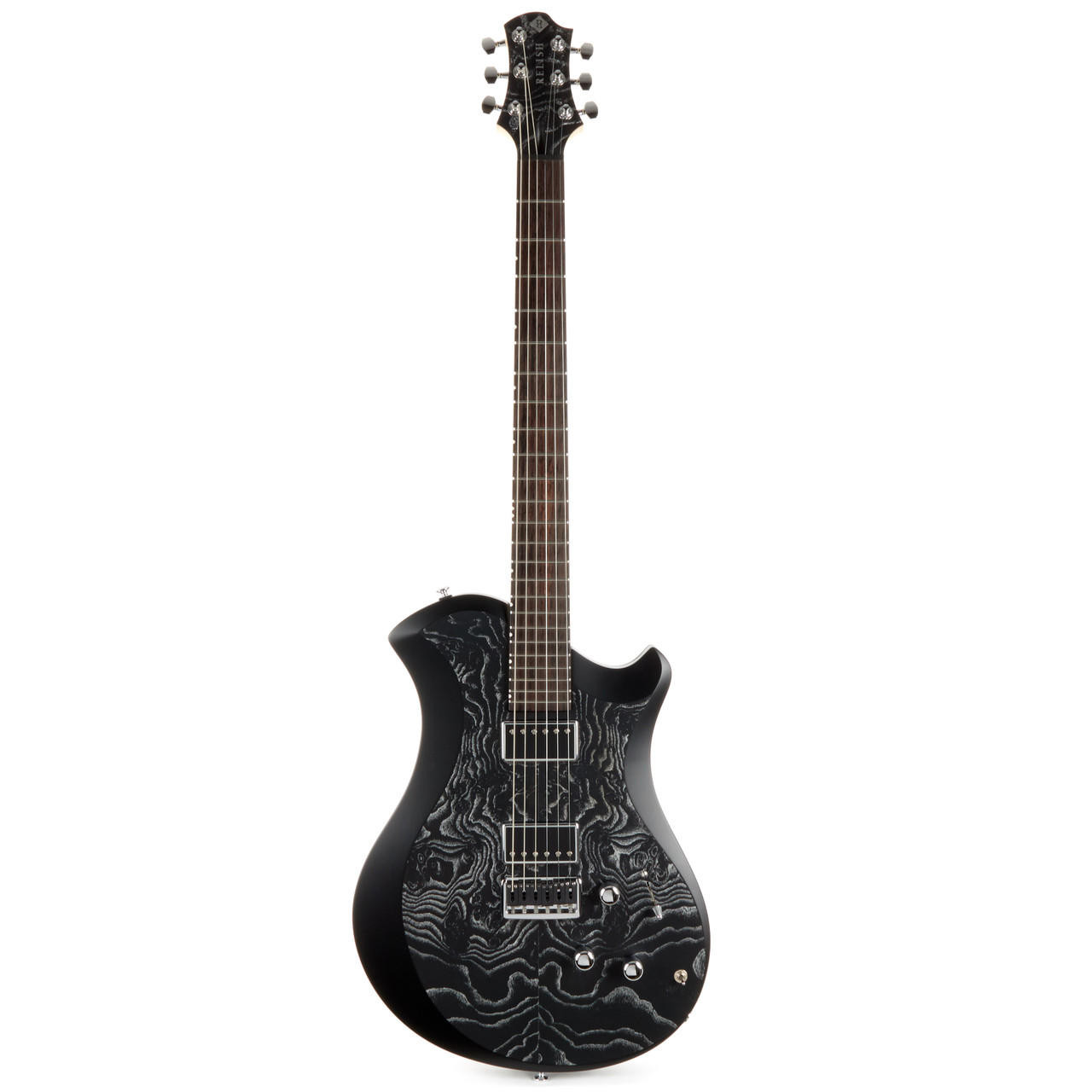 Relish Mary One with Piezo & Burl Ash Top - Black Edge | Cream
