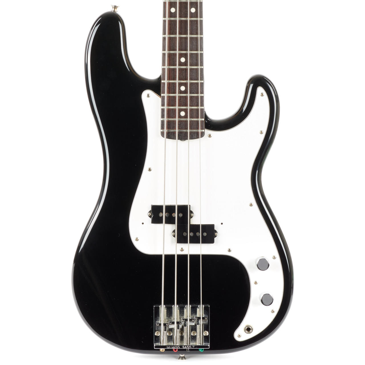 Used Fender Precision Bass MIJ Black 1989 | Cream City Music