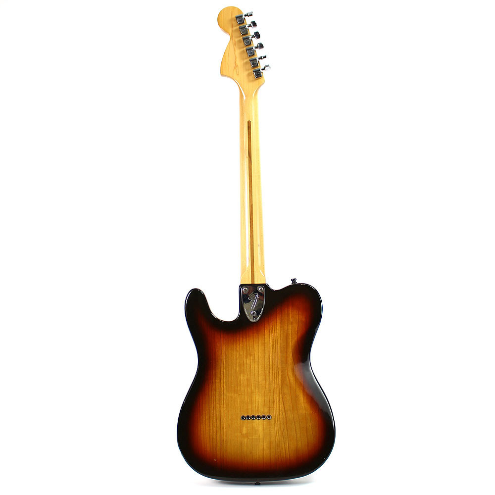 Vintage 1981 Fender Telecaster Deluxe Electric Guitar Sunburst