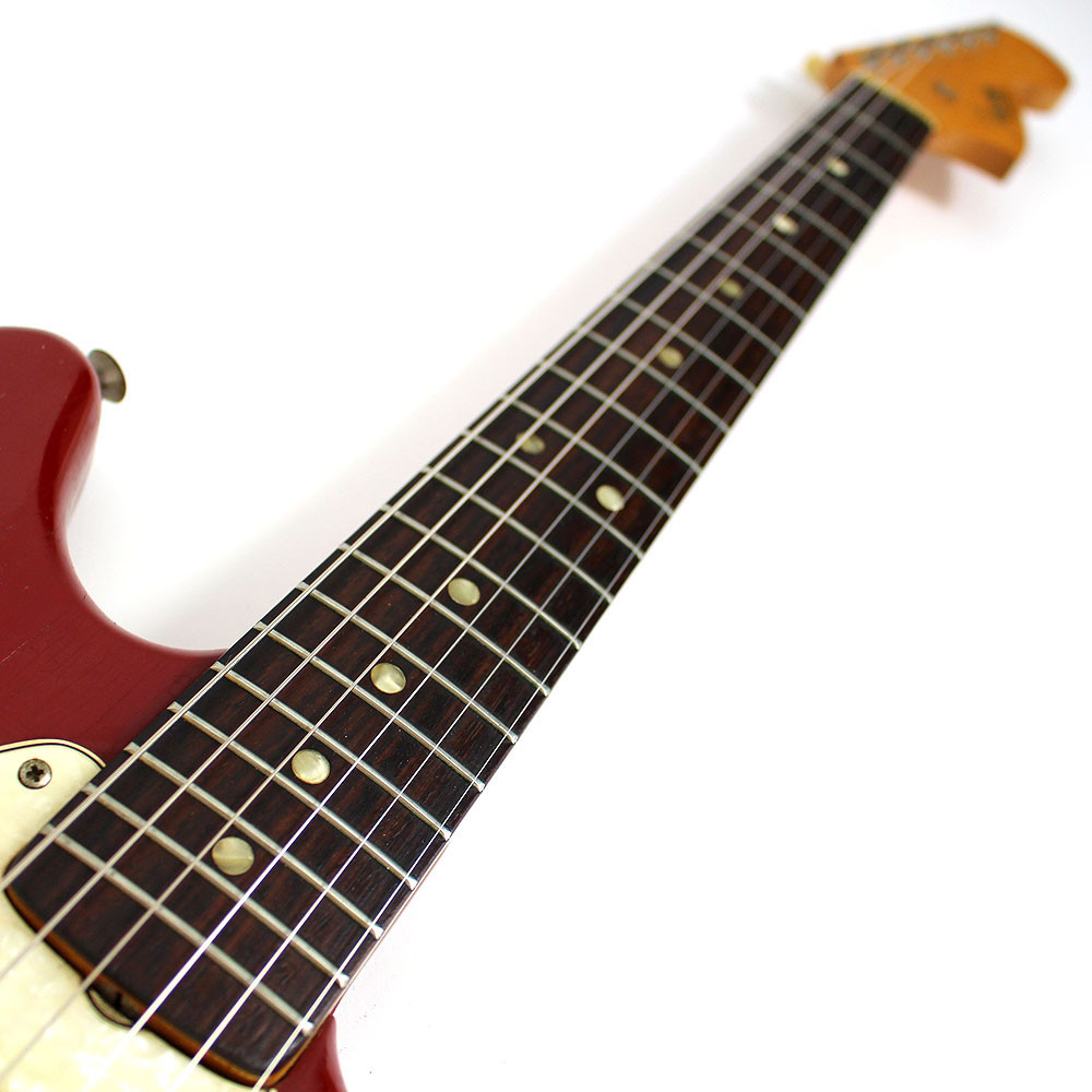 ギター fender MUSICMASTERII 1966 vintage Vintage 1966 Fender Musicmaster II Electric Guitar Red Finish