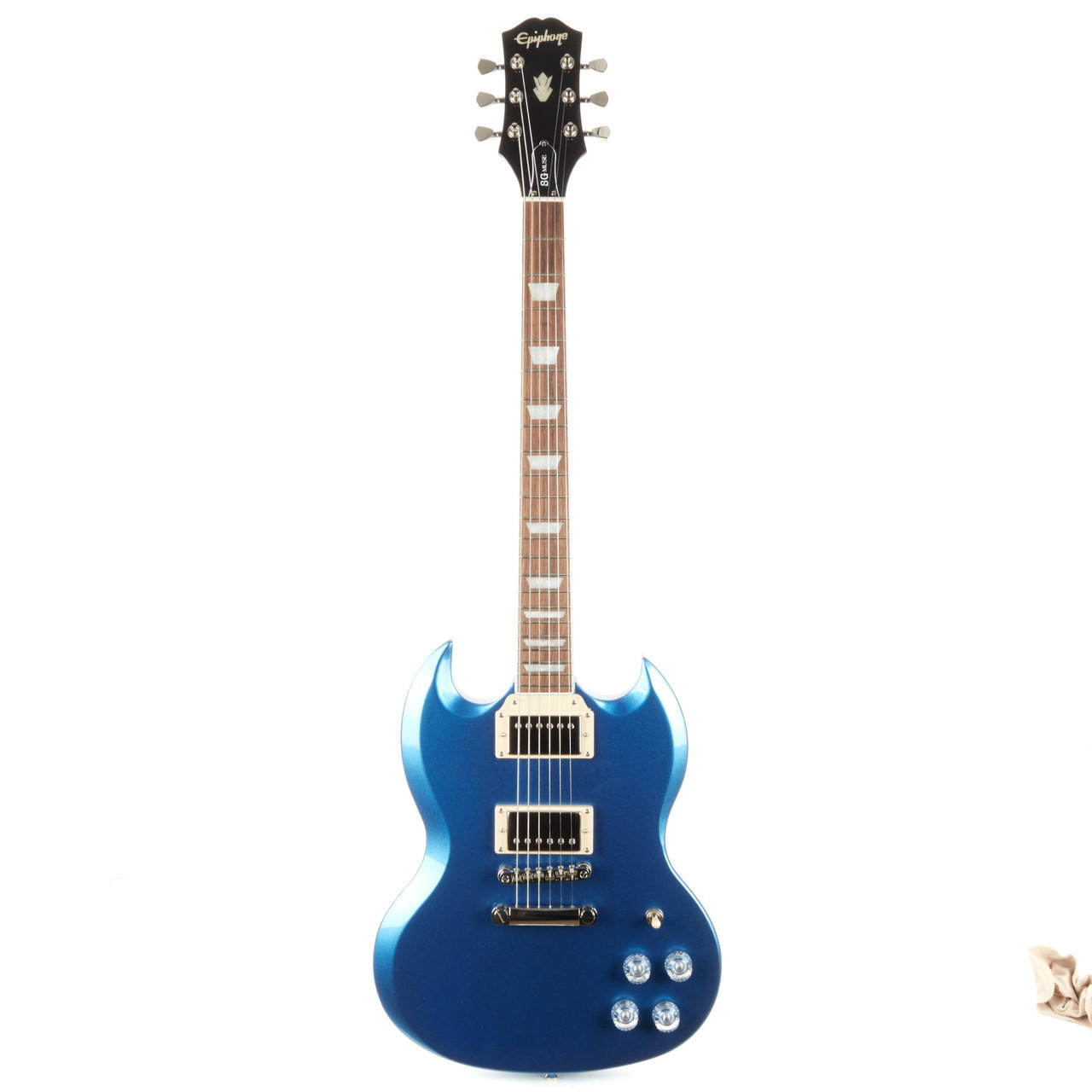 ギター Epiphone SG Muse Radio Blue llic Epiphone SG Muse Electric Guitar - Radio Blue Metallic – Walt